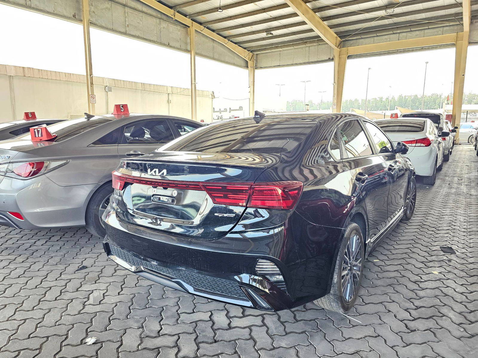 2023 KIA FORTE — 26684 Miles — Lot 40919745 — Al Surrah - Marhaba Auctions Used Cars - Image 3