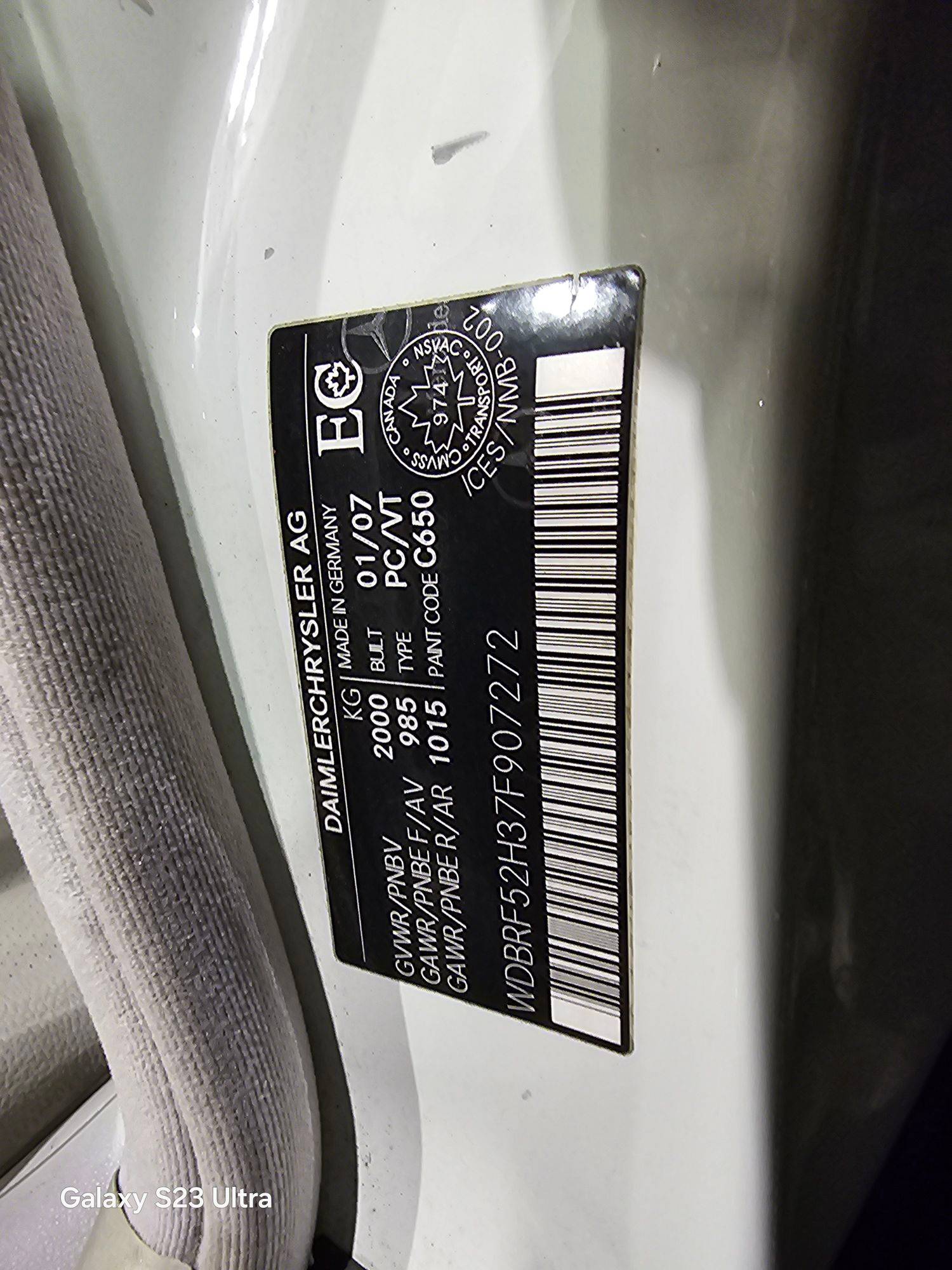 MERCEDES BENZ C 230 2007 - Marhaba Auction Used Cars - Image 10