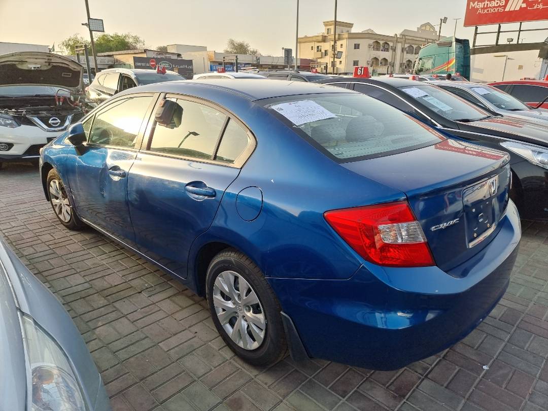 2012 HONDA CIVIC — 146660 Miles — Lot 215487 — Ind. 12 - Marhaba Auctions Used Cars - Image 5