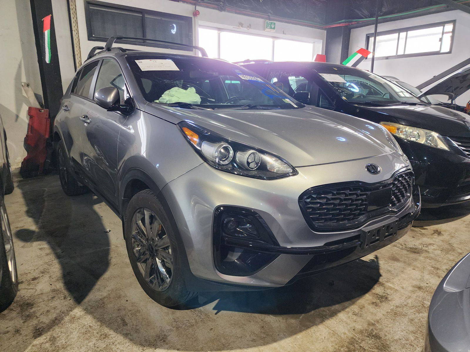 2021 KIA SPORTAGE — 105777 Miles — Lot 85536904 — Al Quoz - Marhaba Auctions Used Cars - Image 3