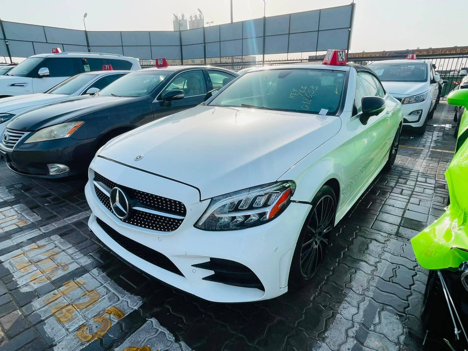 2021 MERCEDES BENZ C300 — 86534 Miles — Lot G098653 - Marhaba Auctions Used Cars - Image 4