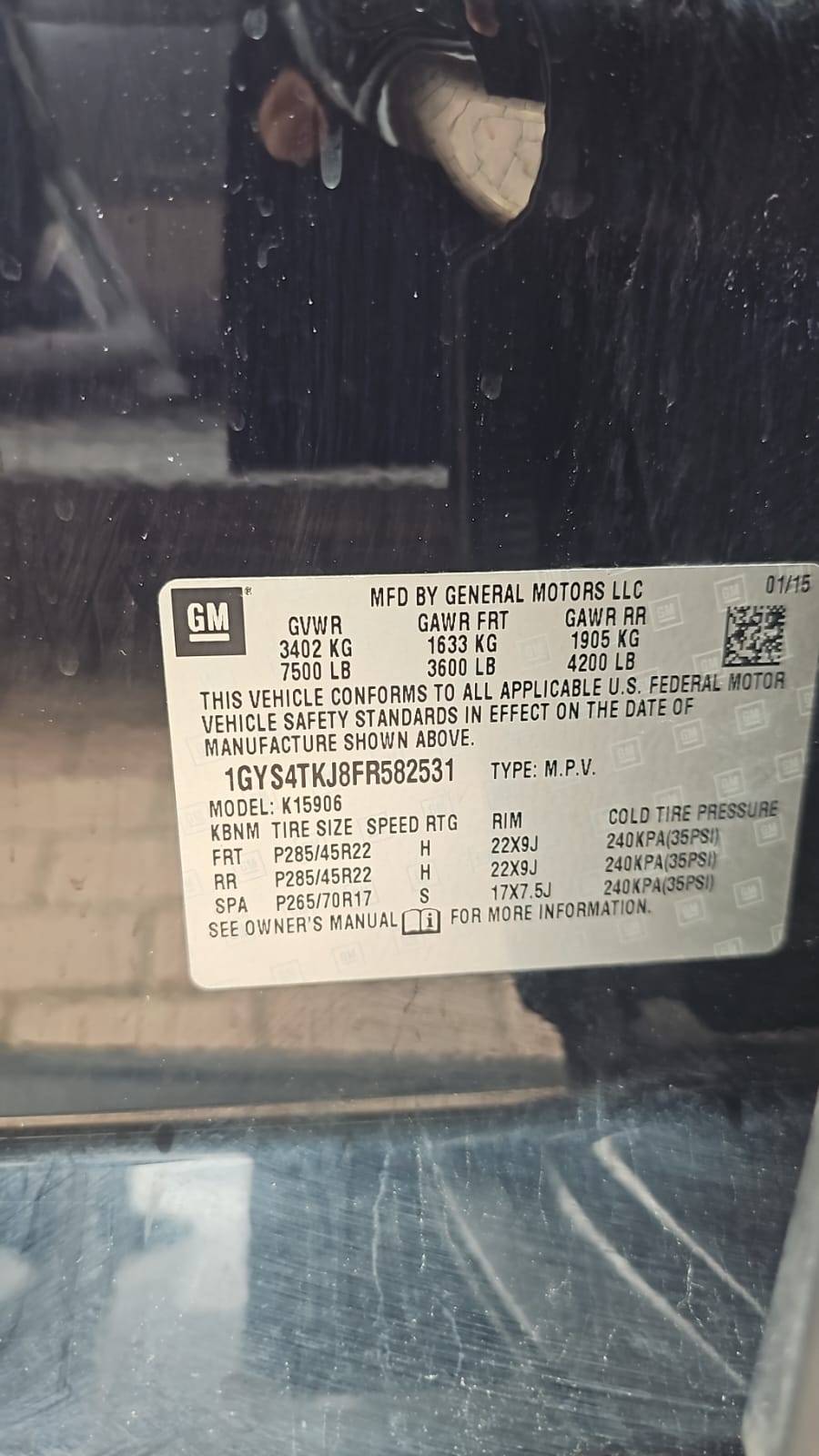 CADILLAC ESCALADE 2015 - Marhaba Auction Used Cars - Image 5