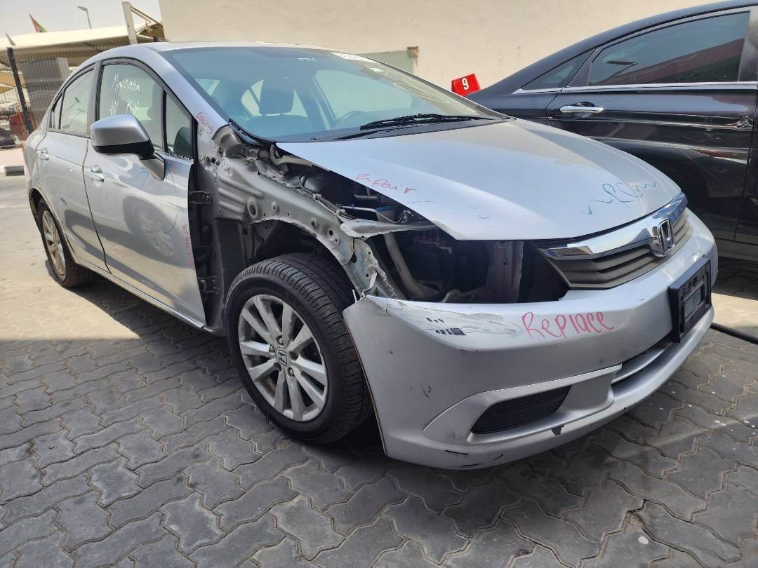 2012 HONDA CIVIC — 250975 Miles — Lot 415487 - Marhaba Auctions Used Cars - Image 9