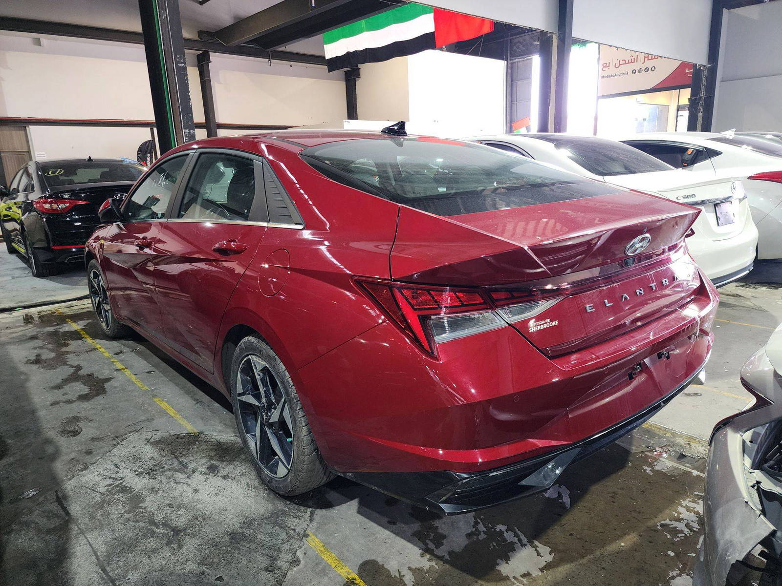 2022 HYUNDAI ELANTRA — 59589 KM — Lot 214359 — Ind. 12 - Marhaba Auctions Used Cars - Image 3