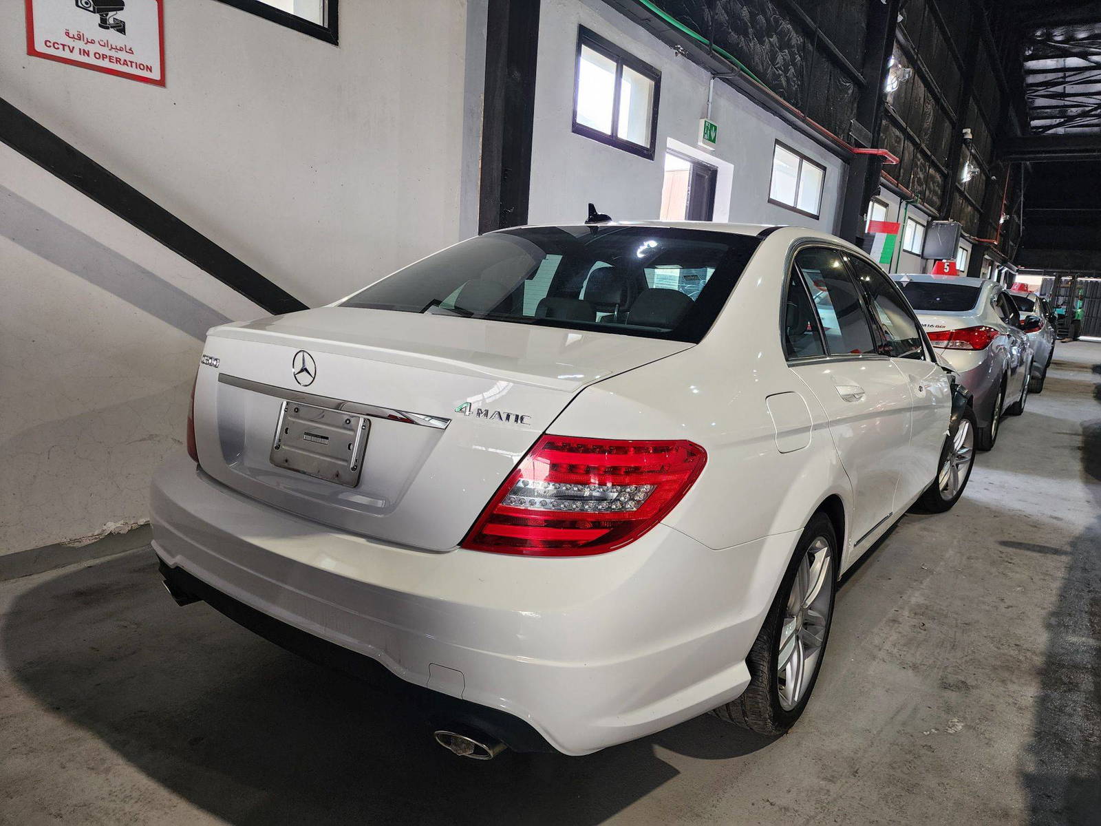 2014 MERCEDES BENZ C300 — 119300 Miles — Lot 76287764 — Al Quoz - Marhaba Auctions Used Cars - Image 4
