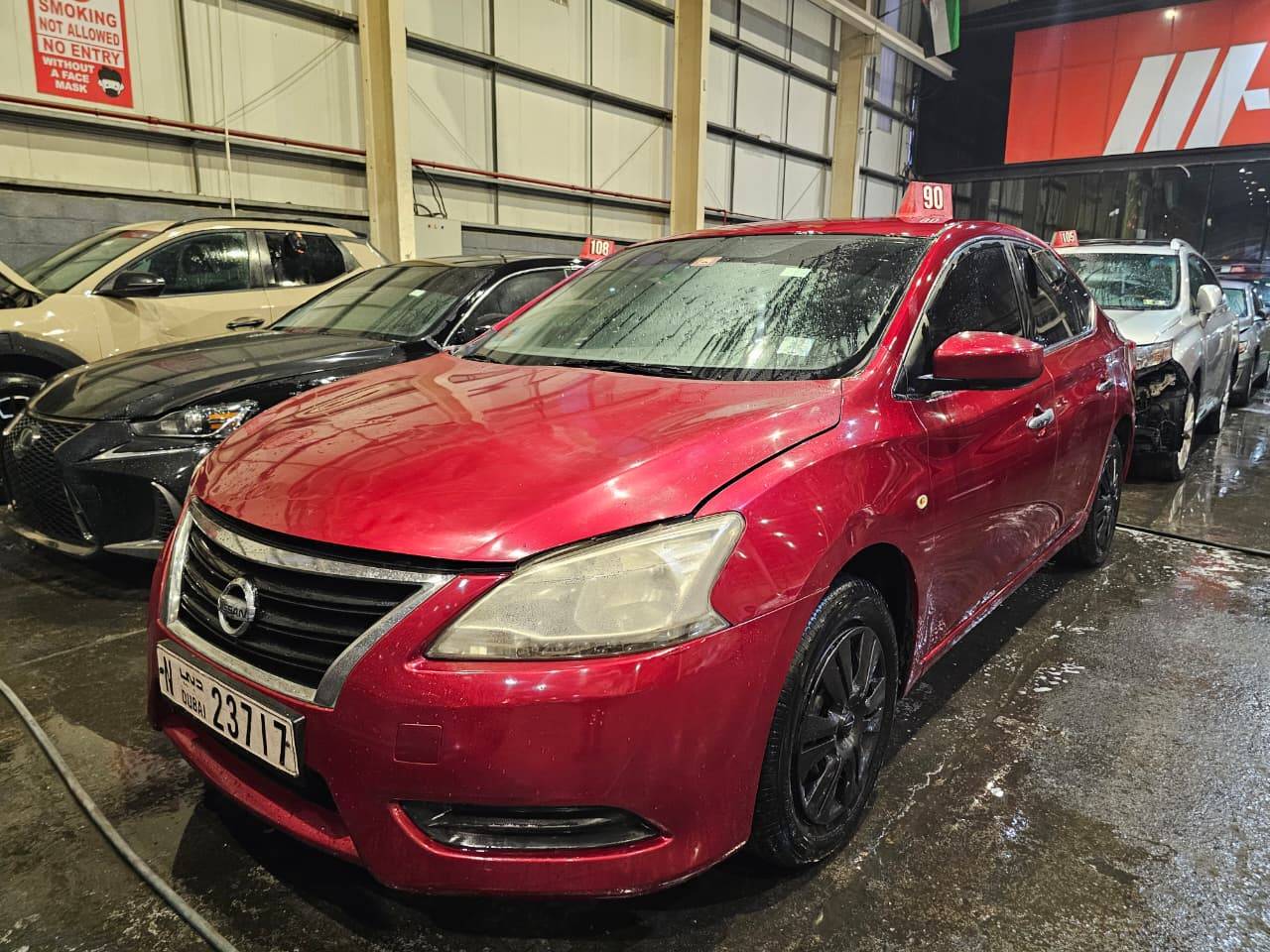 2013 NISSAN SENTRA — Lot XD6003721 — Main - Marhaba Auctions Used Cars - Image 3