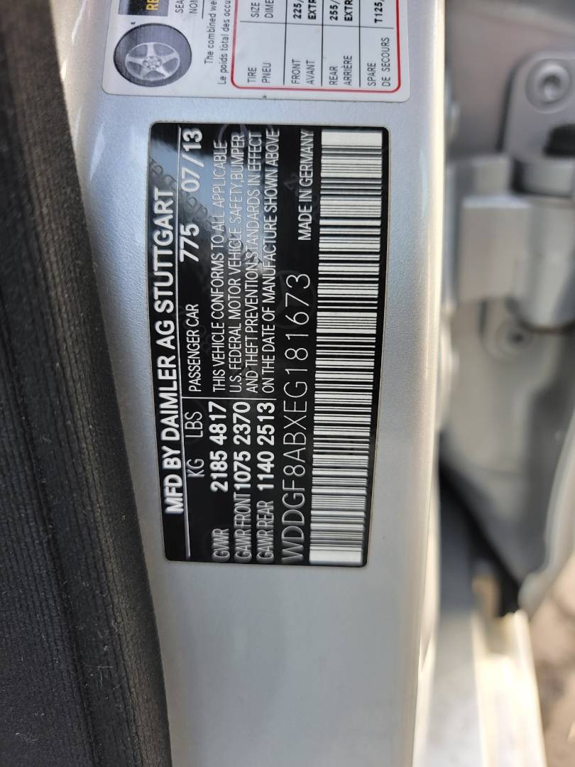 2014 MERCEDES BENZ C300 — 109132 Miles — Lot EG181673 — Main - Marhaba Auctions Used Cars - Image 10