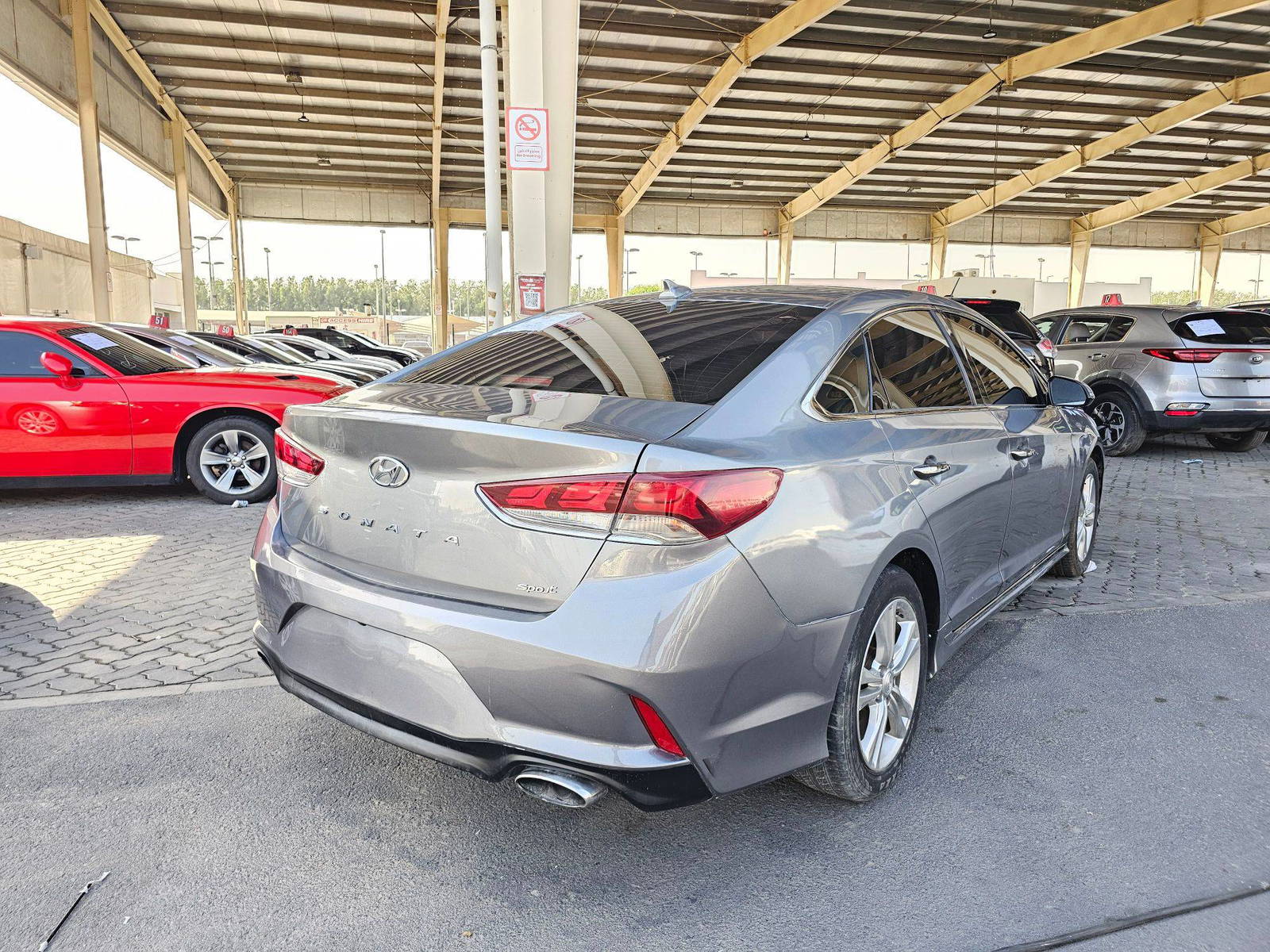 2018 HYUNDAI SONATA — 88065 Miles — Lot 8JH632126 — Souq - Marhaba Auctions Used Cars - Image 3
