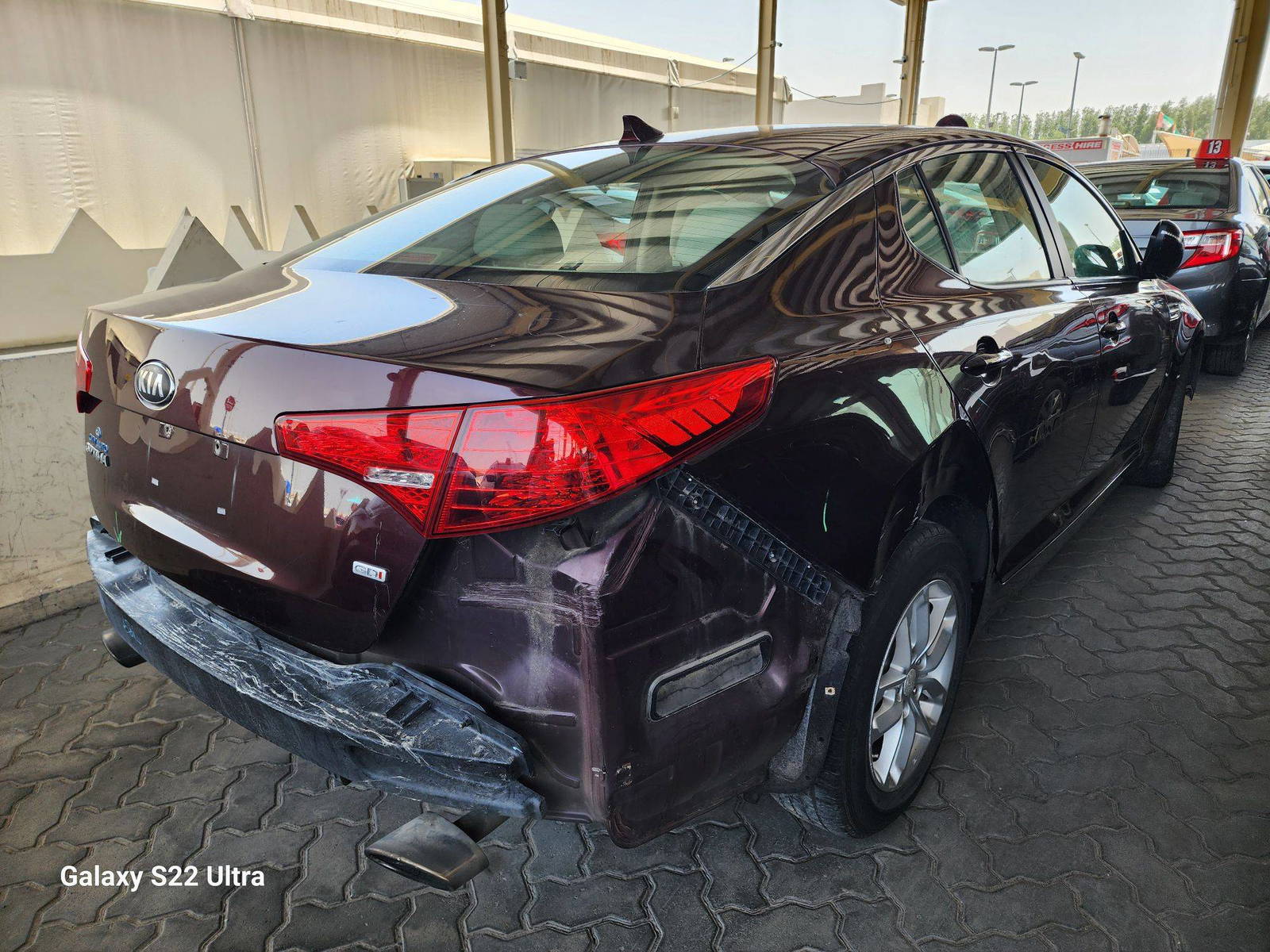 2013 KIA OPTIMA — 138647 Miles — Lot 82479313 - Marhaba Auctions Used Cars - Image 3