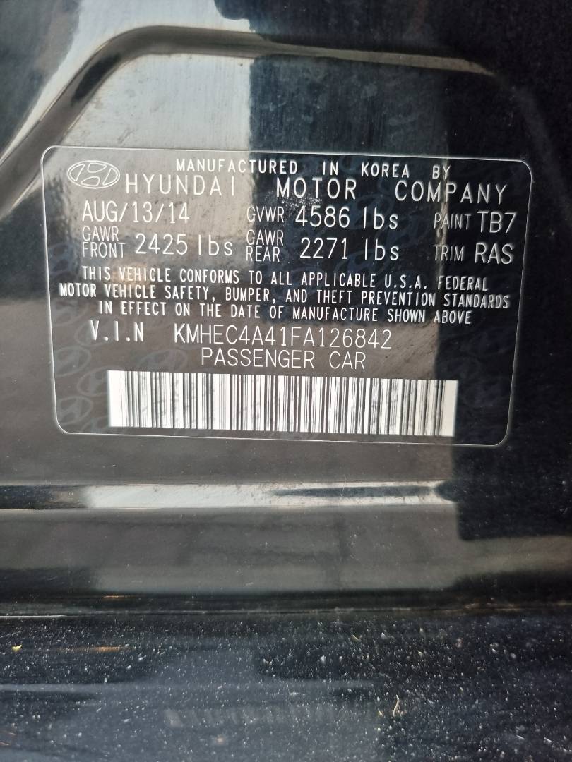 HYUNDAI SONATA 2015 - Marhaba Auction Used Cars - Image 9