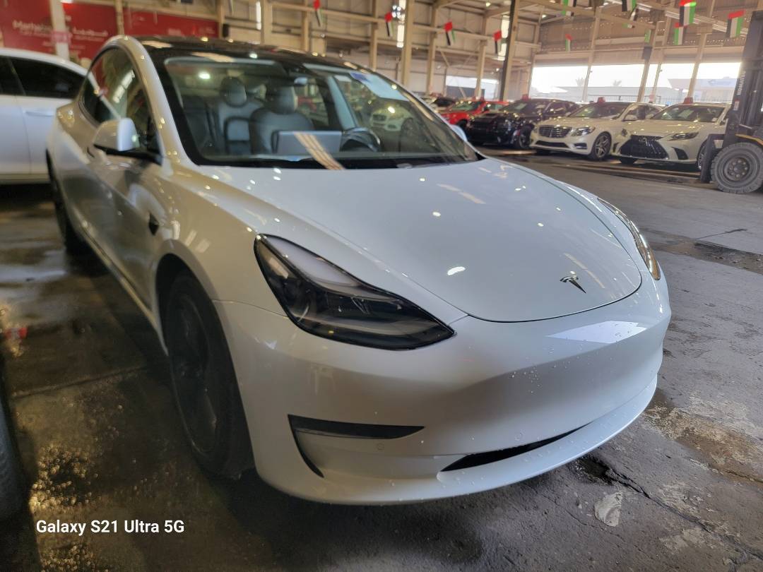 2021 TESLA MODEL 3 — 58751 Miles — Lot MF998553 — Main - Marhaba Auctions Used Cars - Image 3