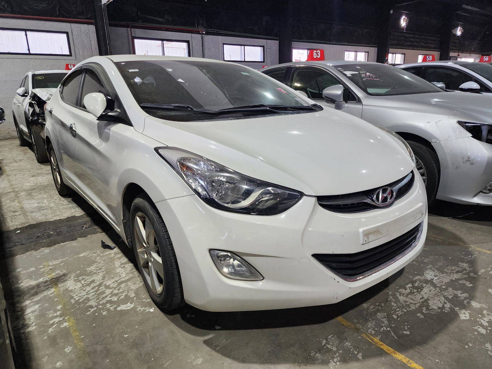 2011 HYUNDAI AVANTE — 107425 KM — Lot 125478 — Al Quoz - Marhaba Auctions Used Cars - Image 6