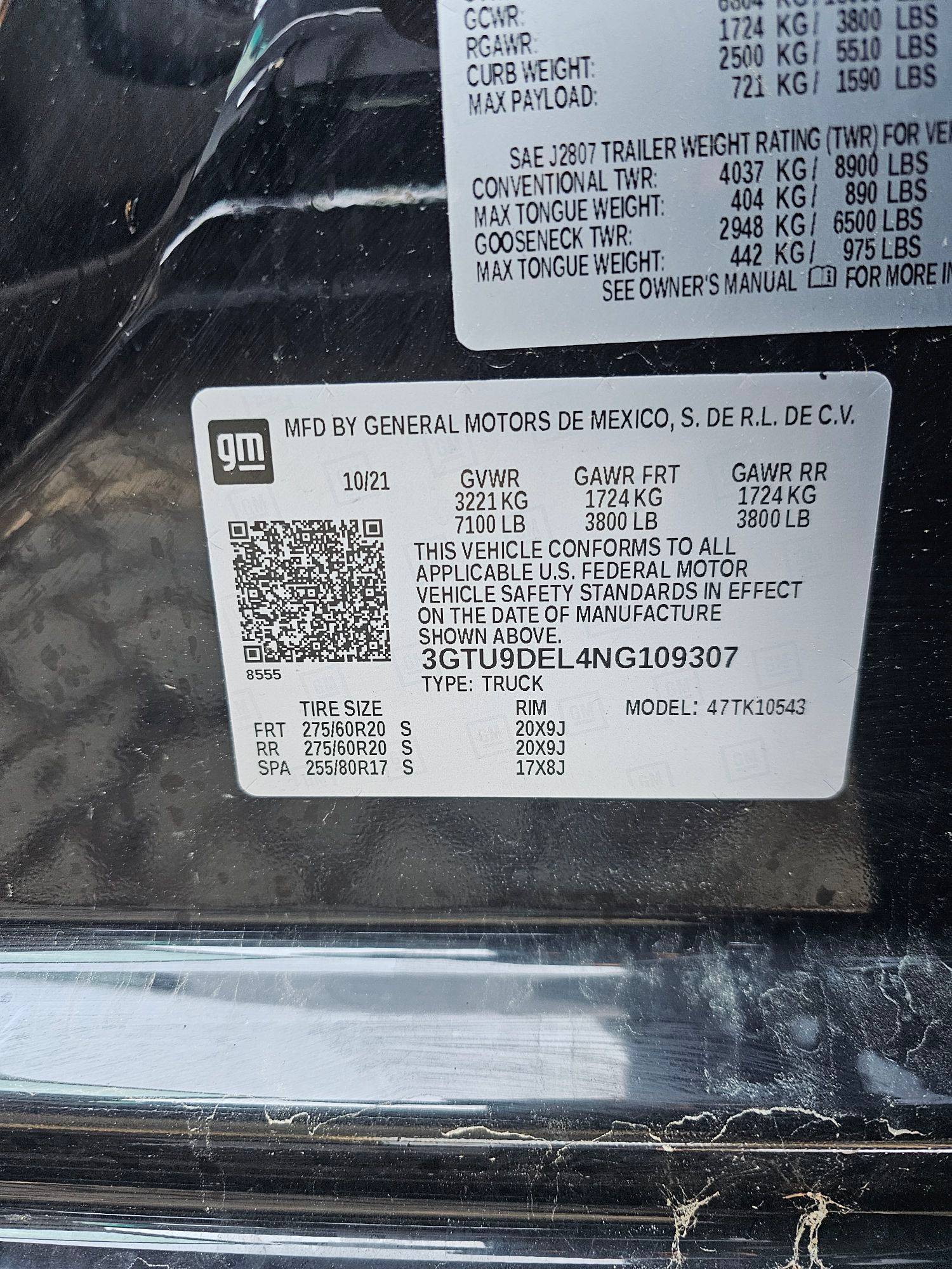 2022 GMC SIERRA — sold — 39017 Miles — Lot 4NG109307 — Souq - Marhaba Auctions Used Cars - Image 8