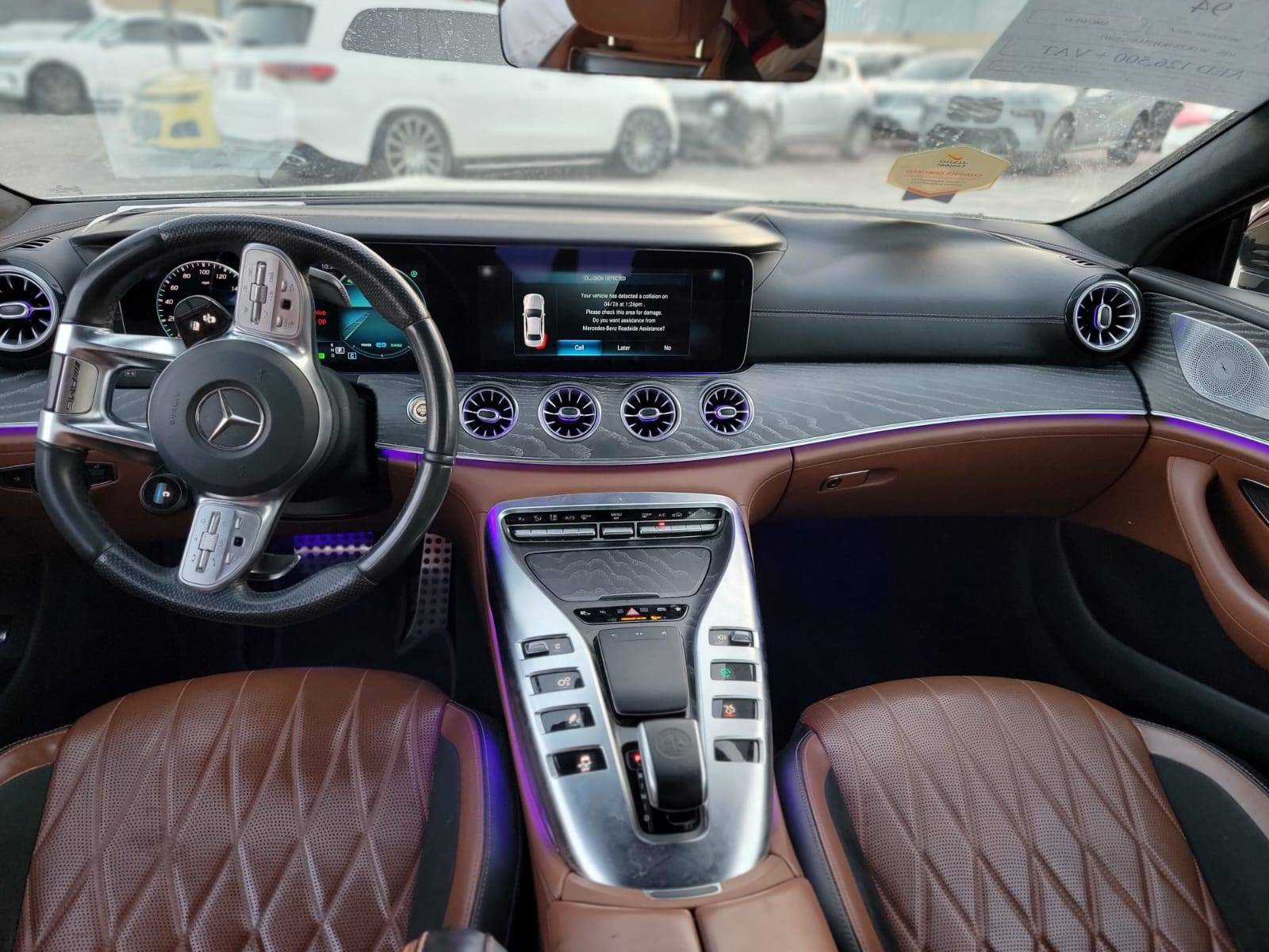 MERCEDES BENZ AMG GT 43 2021 - Marhaba Auction Used Cars - Image 9
