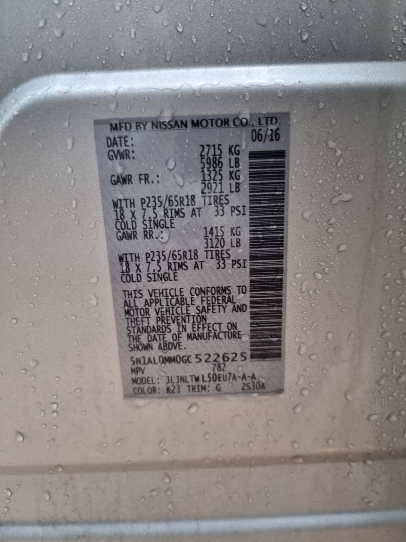 INFINITI QX60 2016 - Marhaba Auction Used Cars - Image 9