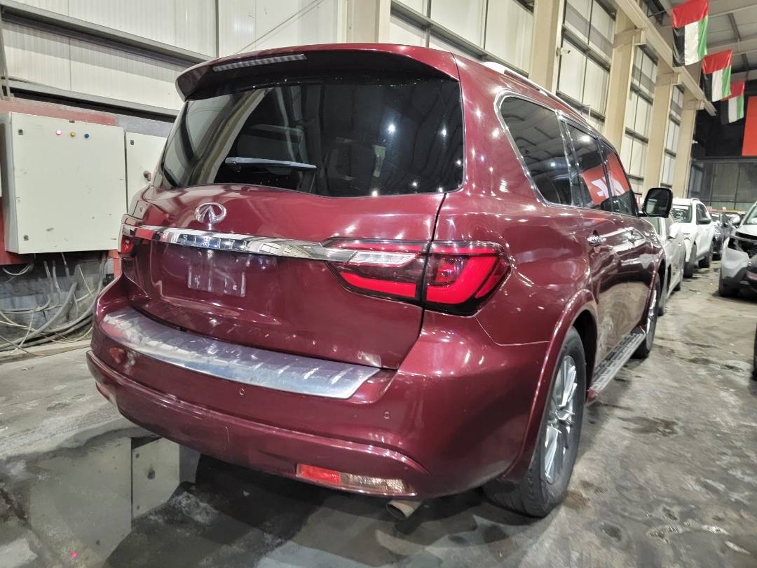 2021 INFINITI QX80 — 37209 Miles — Lot 718294 — Main - Marhaba Auctions Used Cars - Image 4