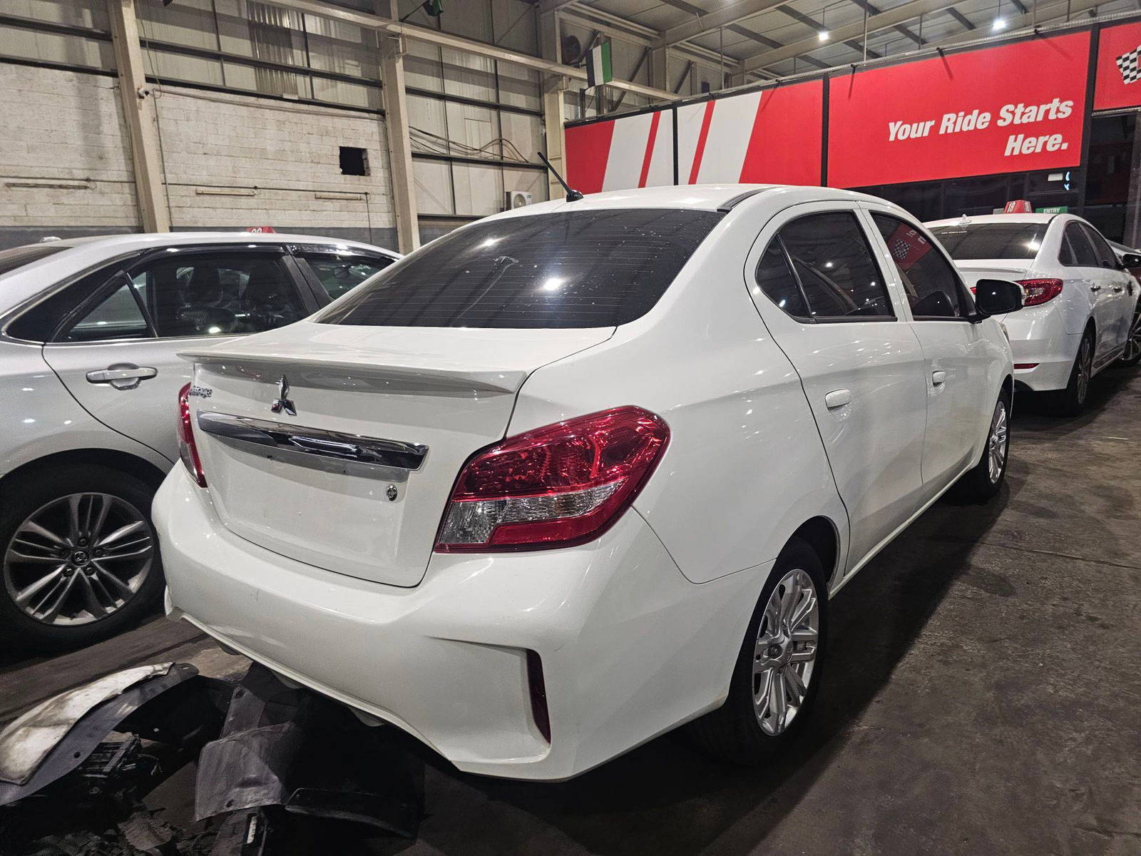 2022 MITSUBISHI ATTRAGE — sold — 119444 KM — Lot J6NH008246 — Main - Marhaba Auctions Used Cars - Image 5
