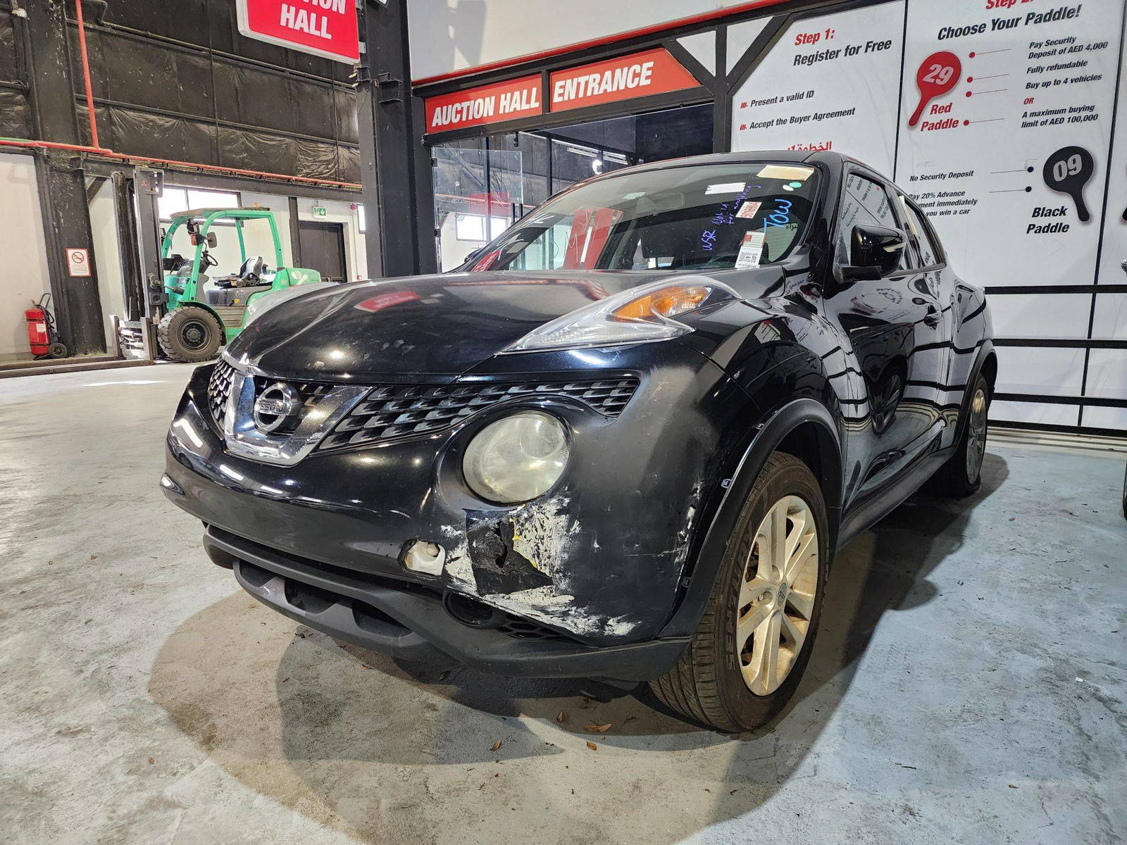 2015 NISSAN JUKE — 108604 Miles — Lot 3390073 — Al Quoz - Marhaba Auctions Used Cars - Image 4