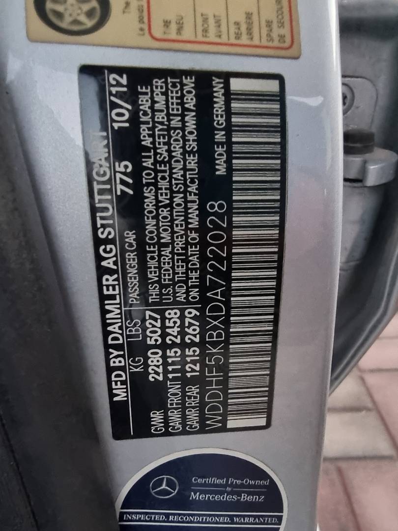 2013 MERCEDES BENZ E 350 — 260507 Miles — Lot 22028 — Ind. 12 - Marhaba Auctions Used Cars - Image 10