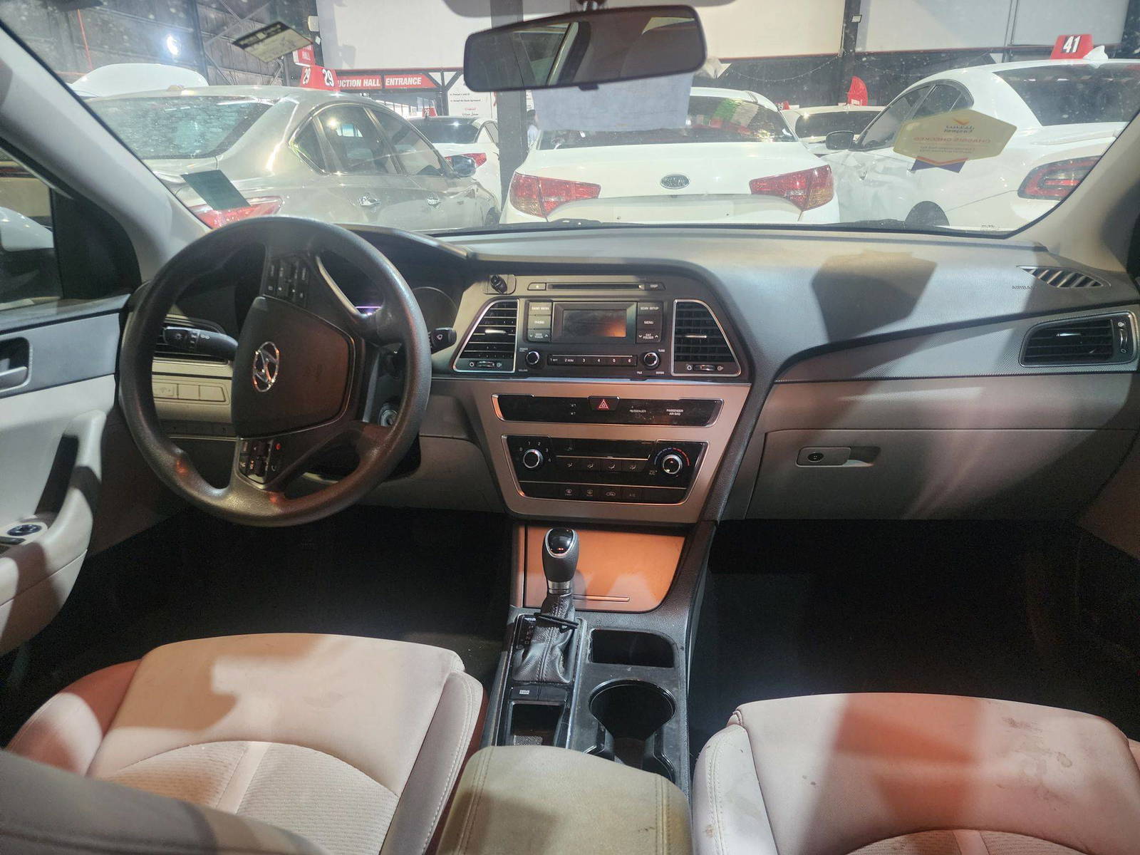 HYUNDAI SONATA 2015 - Marhaba Auction Used Cars - Image 8