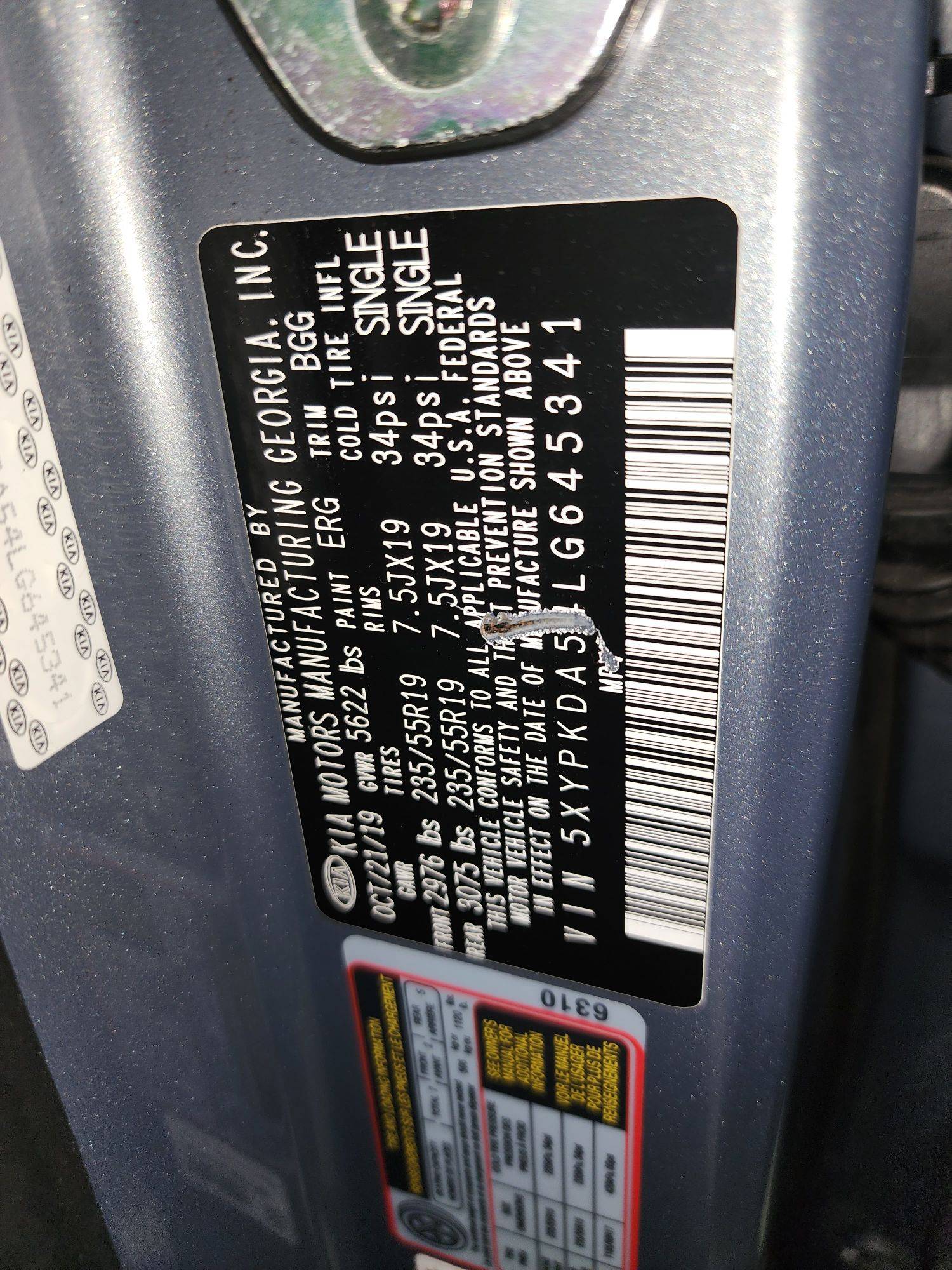 KIA SORENTO 2020 - Marhaba Auction Used Cars - Image 11