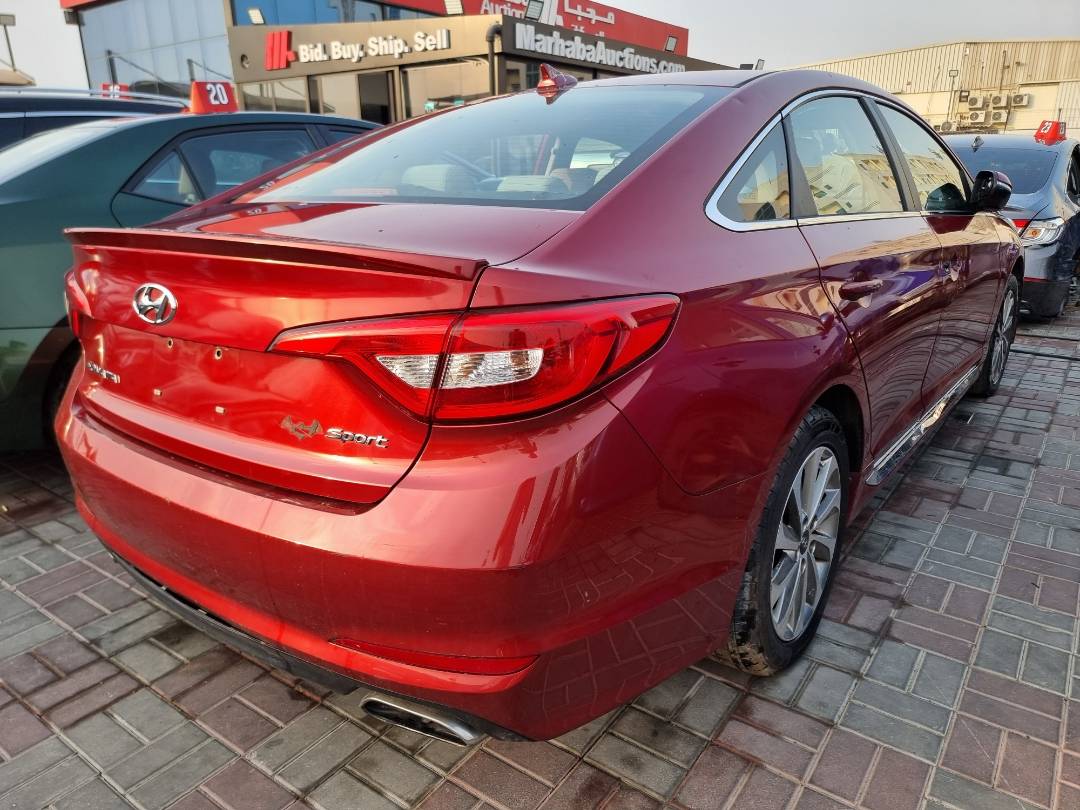 2015 HYUNDAI SONATA — 105685 Miles — Lot 125698 — Ind. 12 - Marhaba Auctions Used Cars - Image 3