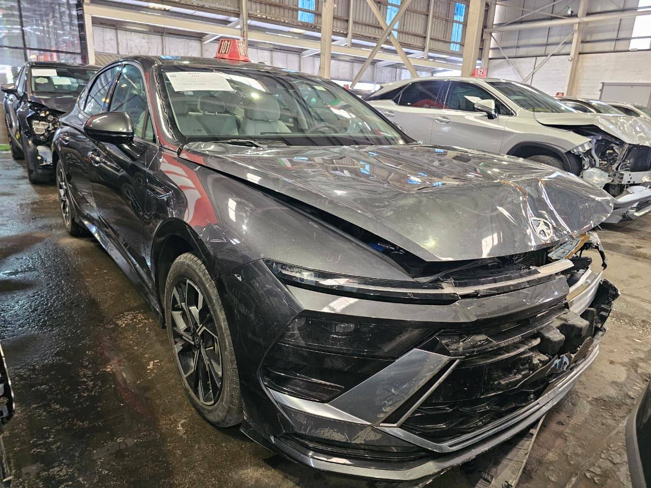 2024 HYUNDAI SONATA — 49310 Miles — Lot RA354804 — Main - Marhaba Auctions Used Cars - Image 3