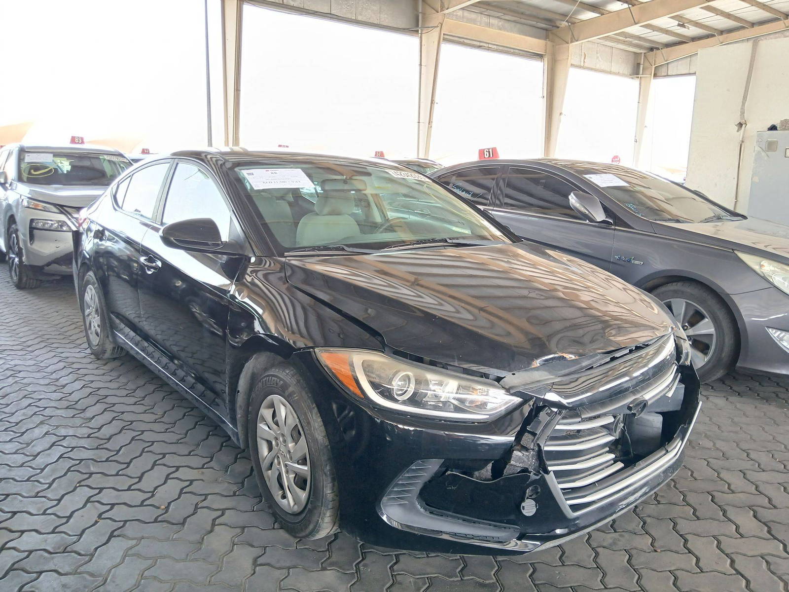 2017 HYUNDAI ELANTRA — 140650 Miles — Lot 42342095 — Souq - Marhaba Auctions Used Cars - Image 4