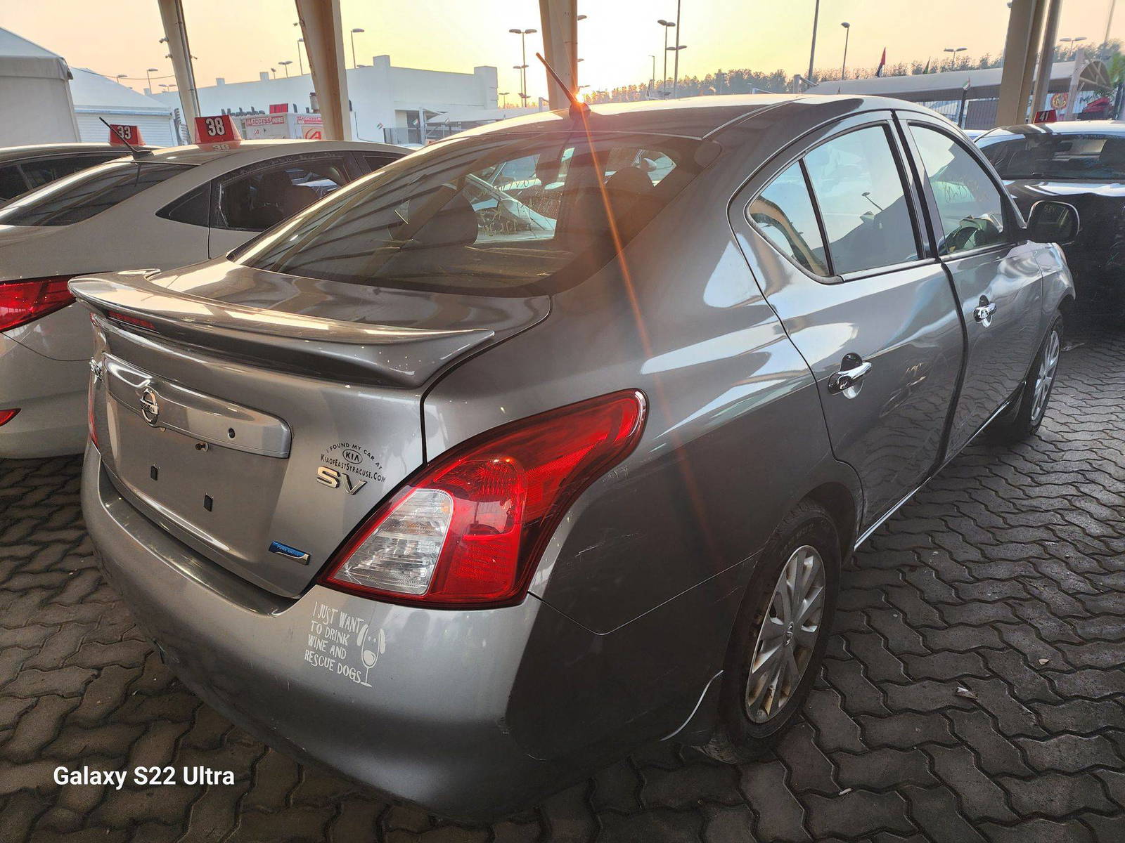 2014 NISSAN VERSA — 117474 Miles — Lot 80243953 - Marhaba Auctions Used Cars - Image 4