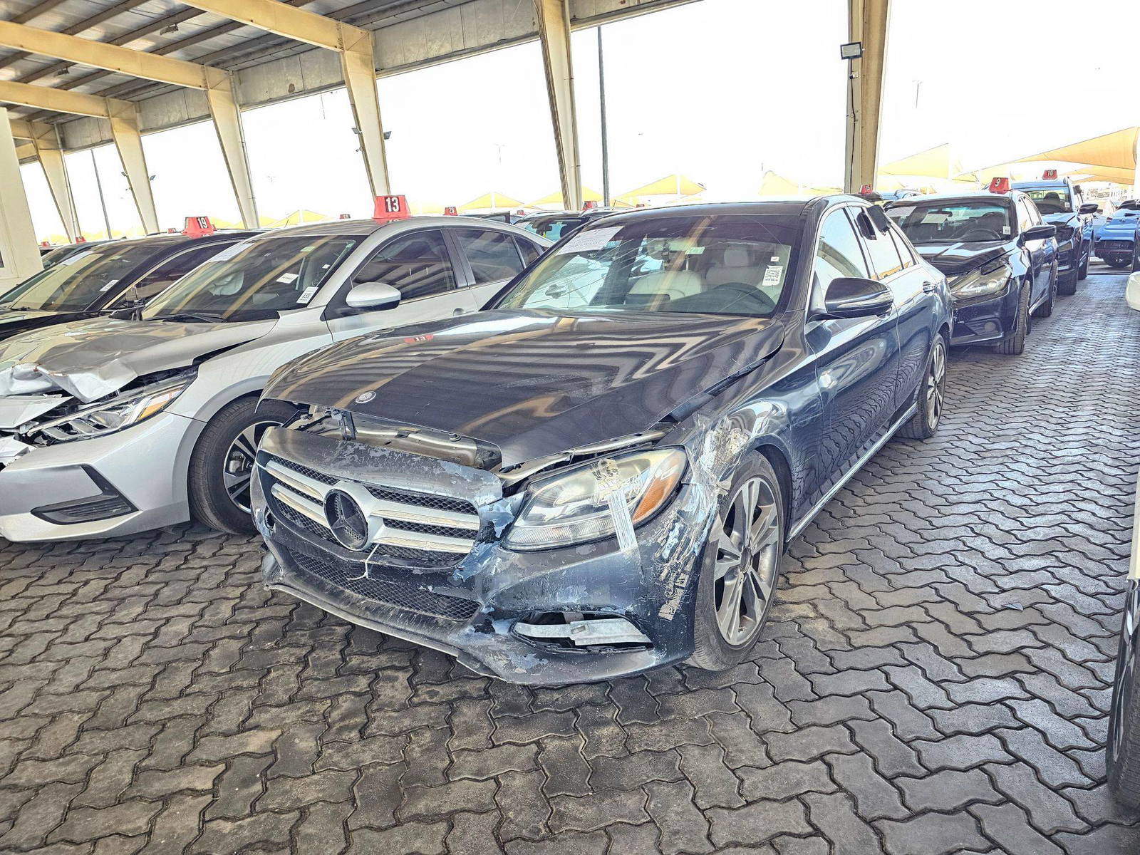 MERCEDES BENZ C300 2015 - Marhaba Auction Used Cars - Image 5