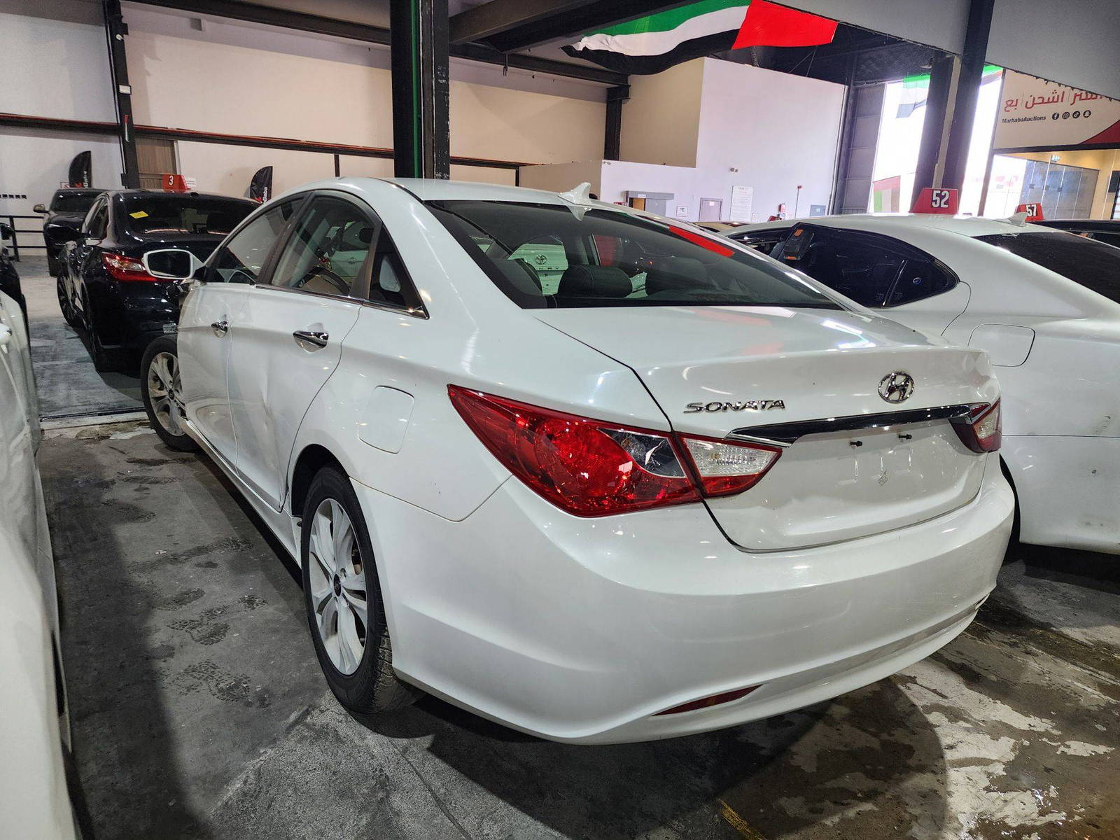 2011 HYUNDAI SONATA — 172864 Miles — Lot 006652 — Al Quoz - Marhaba Auctions Used Cars - Image 4