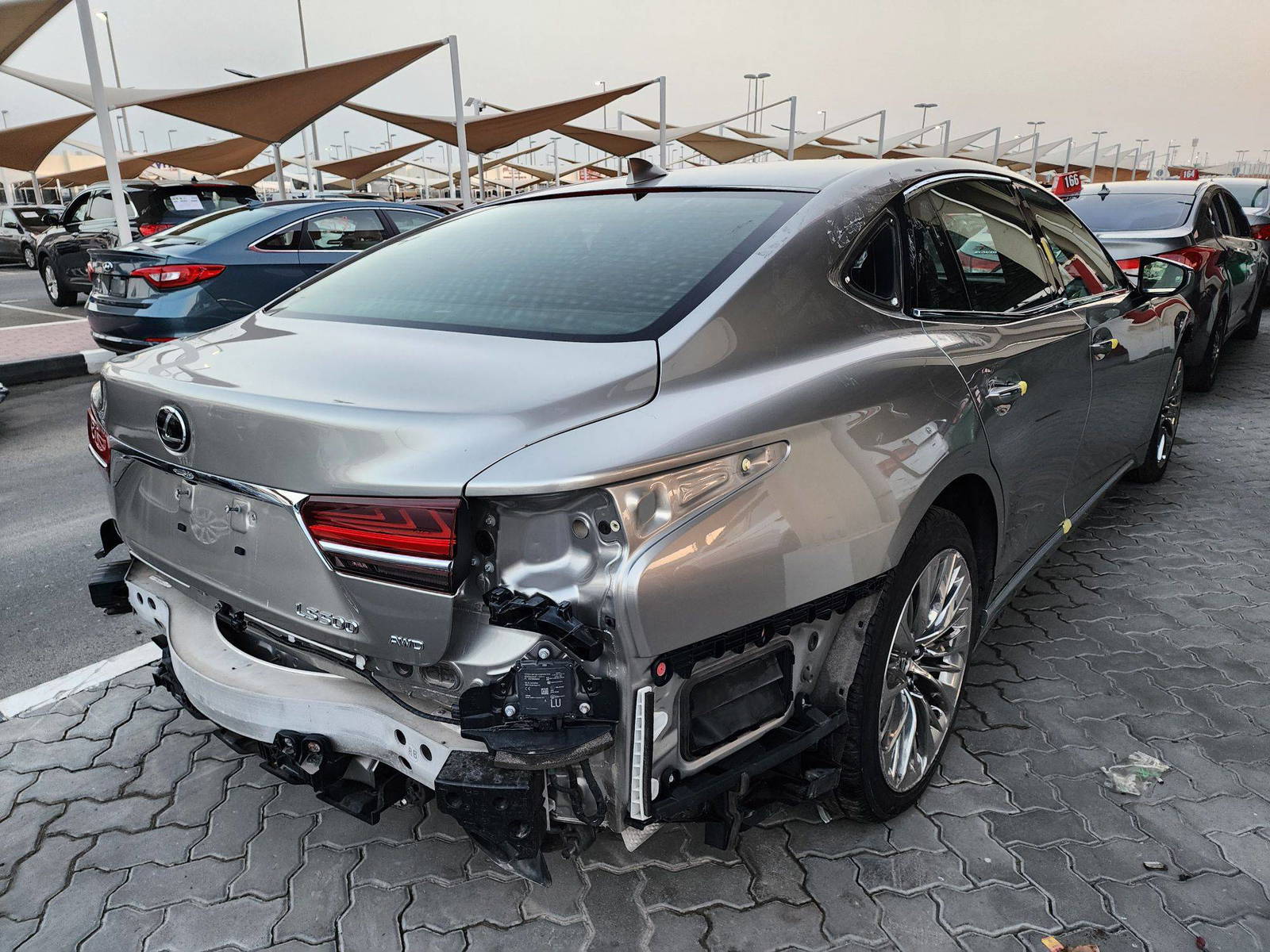 2018 LEXUS LS 500 — 58130 Miles — Lot 37081631 — Main - Marhaba Auctions Used Cars - Image 4