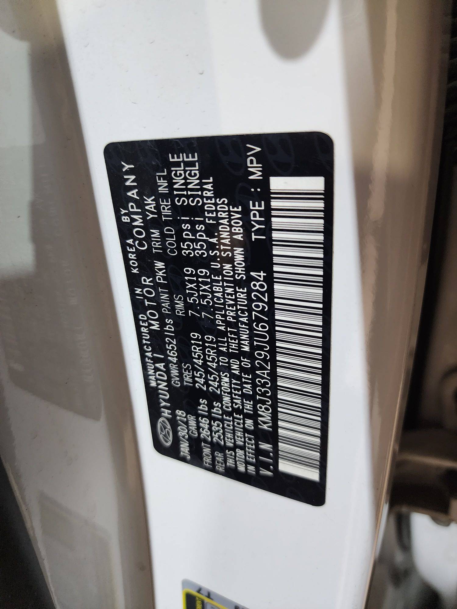 HYUNDAI TUCSON 2018 - Marhaba Auction Used Cars - Image 11