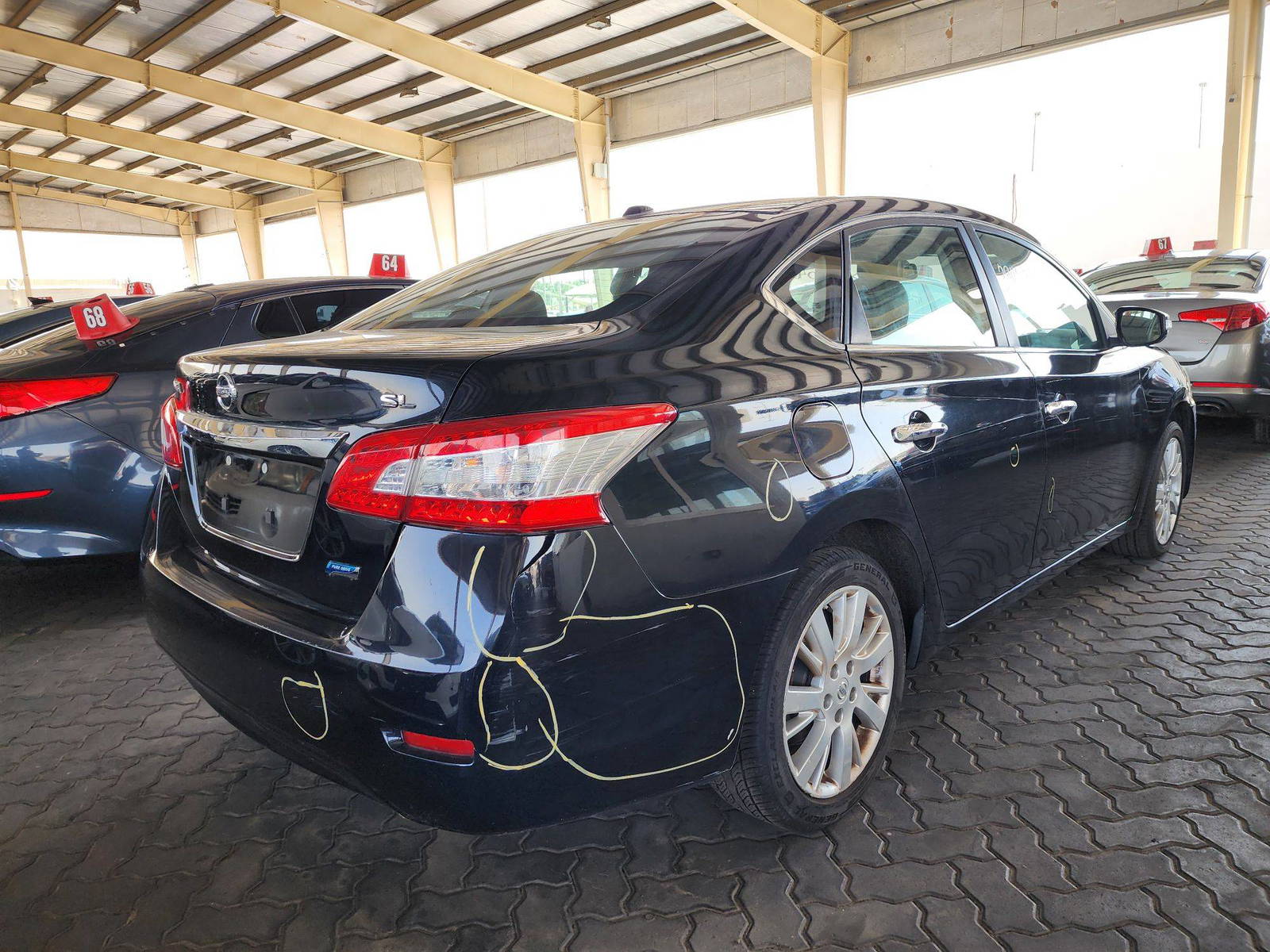 2013 NISSAN SENTRA — 122772 Miles — Lot 39428634 — Souq - Marhaba Auctions Used Cars - Image 3