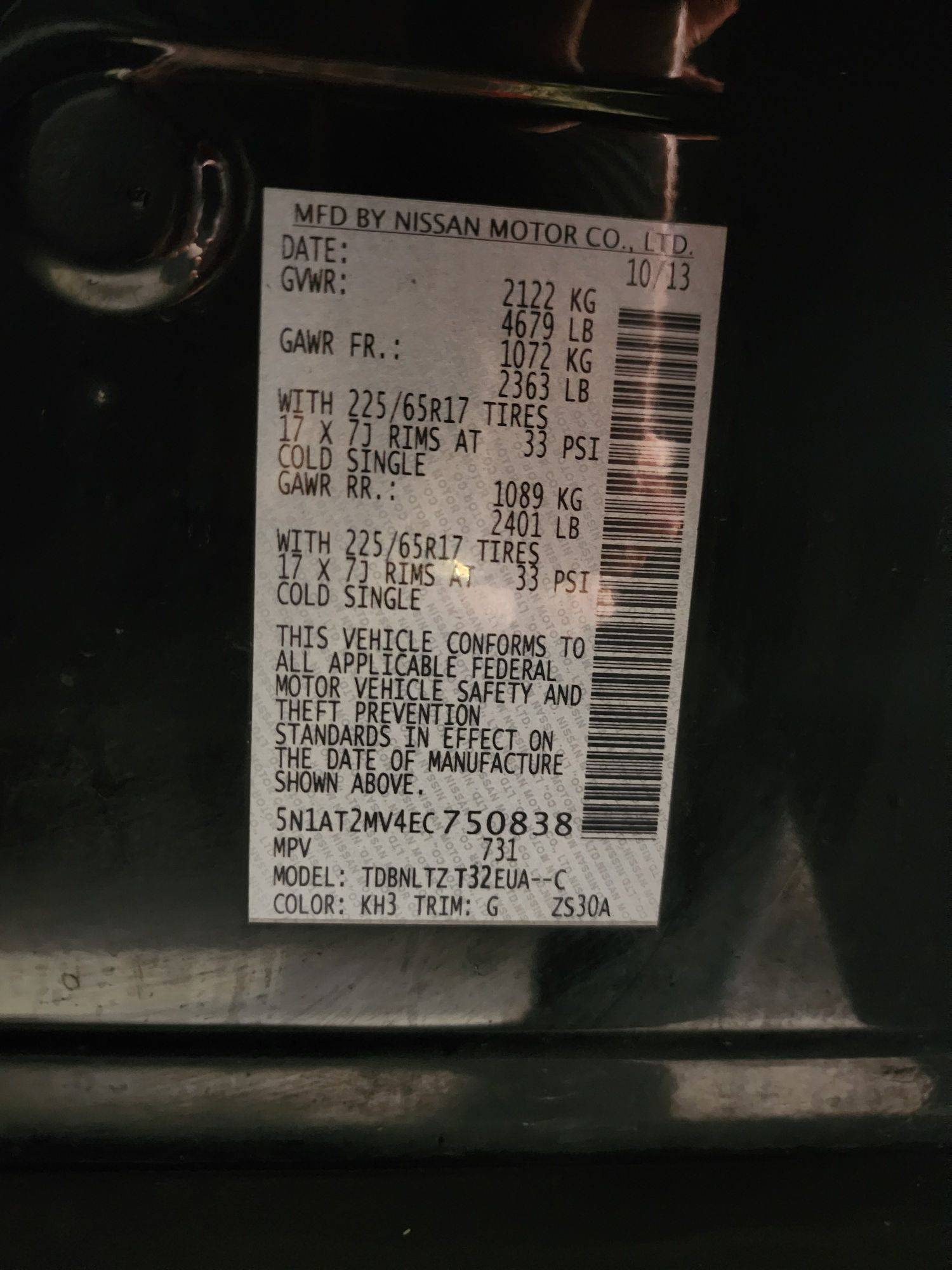 NISSAN ROGUE 2014 - Marhaba Auction Used Cars - Image 8