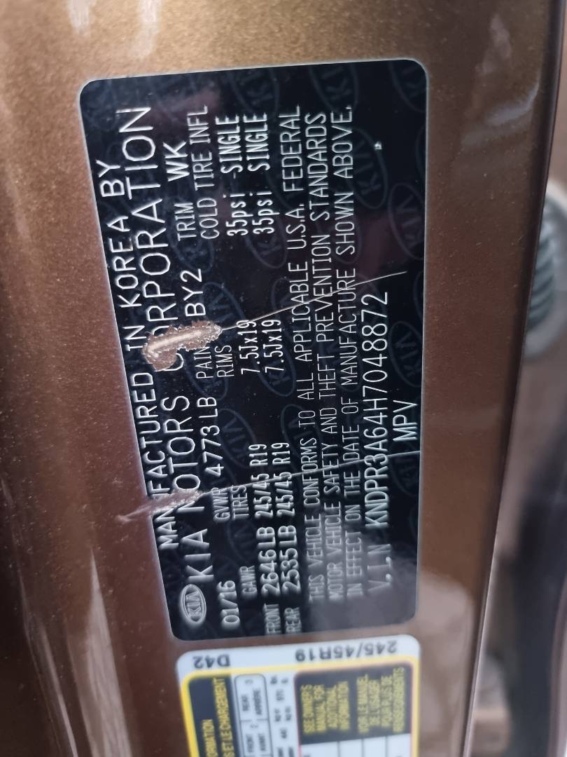 KIA SPORTAGE 2017 - Marhaba Auction Used Cars - Image 8