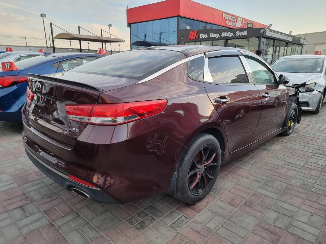 2016 KIA OPTIMA — 153987 Miles — Lot 215487 — Souq - Marhaba Auctions Used Cars - Image 4