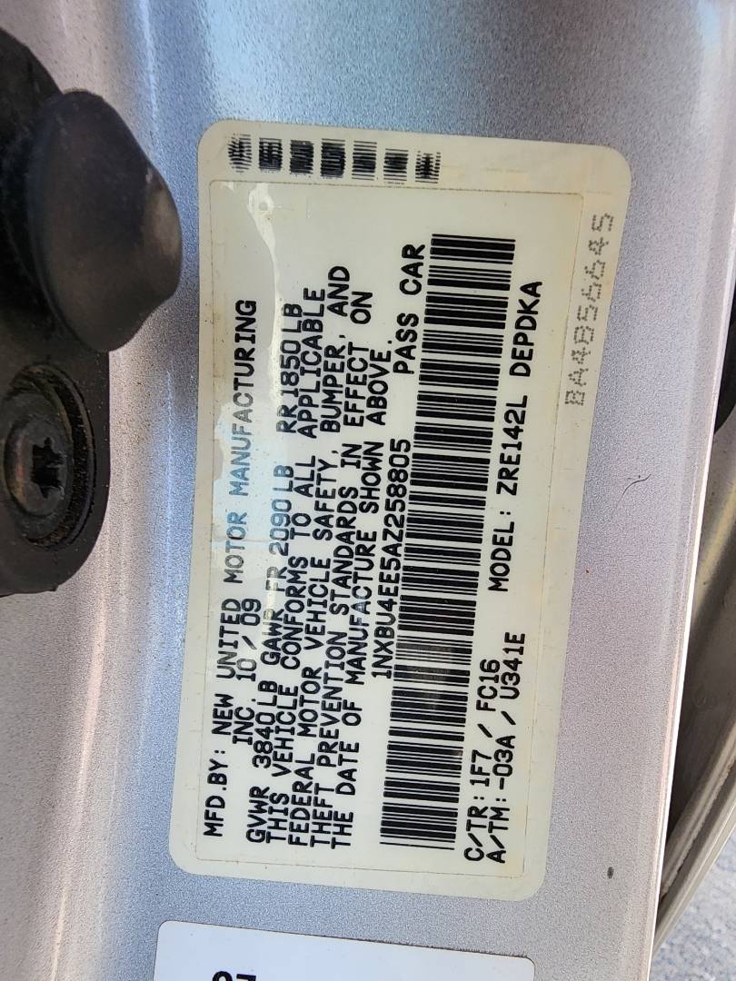 2010 TOYOTA COROLLA — 150568 Miles — Lot 36911094 - Marhaba Auctions Used Cars - Image 5