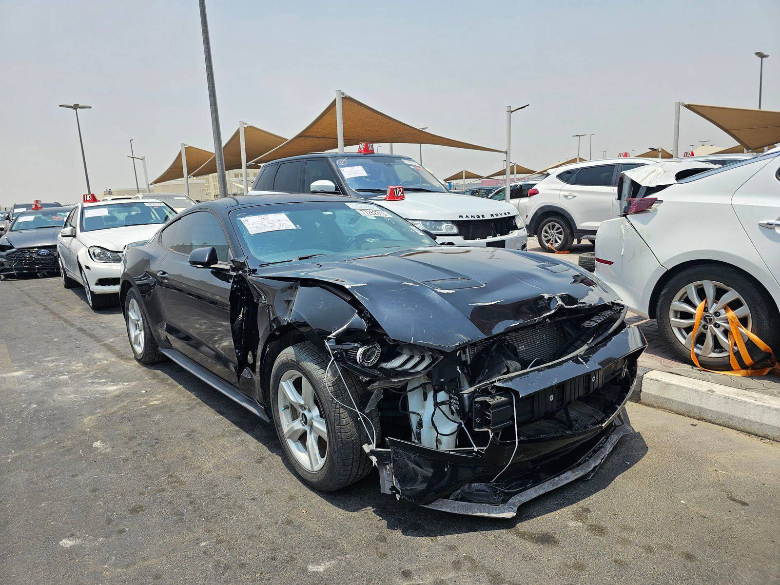 2018 FORD MUSTANG — 95252 Miles — Lot 77252313 — Main - Marhaba Auctions Used Cars - Image 4