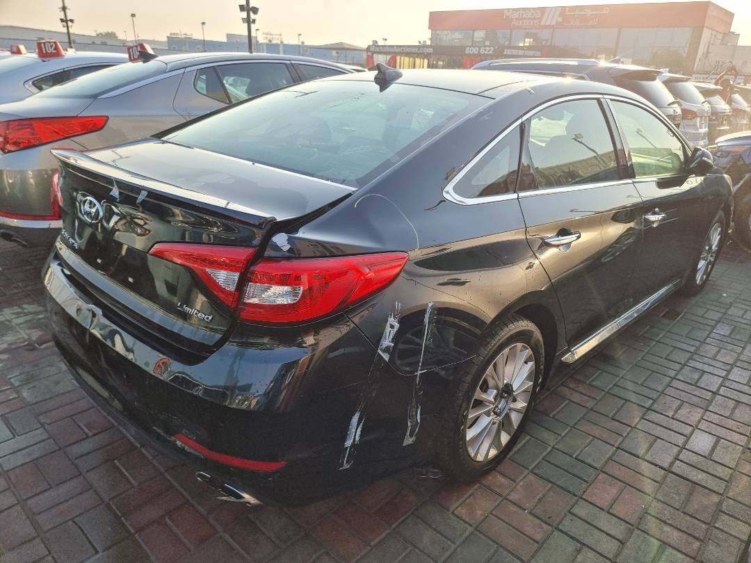 2015 HYUNDAI SONATA — 157256 Miles — Lot 19586 — Ind. 12 - Marhaba Auctions Used Cars - Image 3