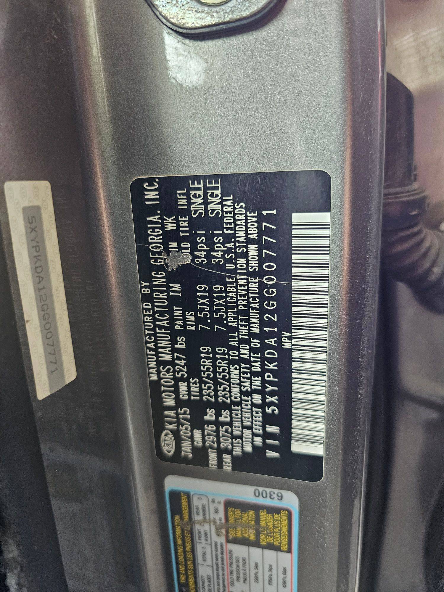 KIA SORENTO 2016 - Marhaba Auction Used Cars - Image 10