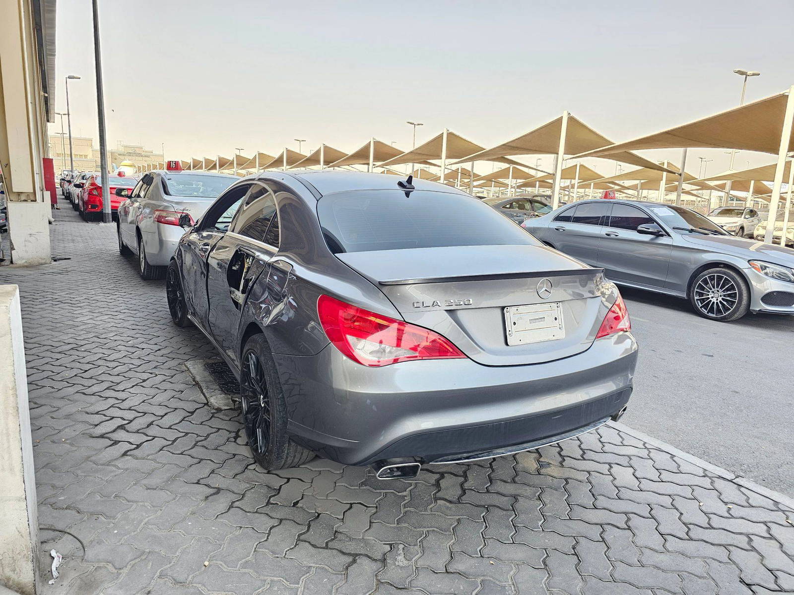 2016 MERCEDES BENZ CLA 250 — 128203 Miles — Lot GN377140 — Souq - Marhaba Auctions Used Cars - Image 3