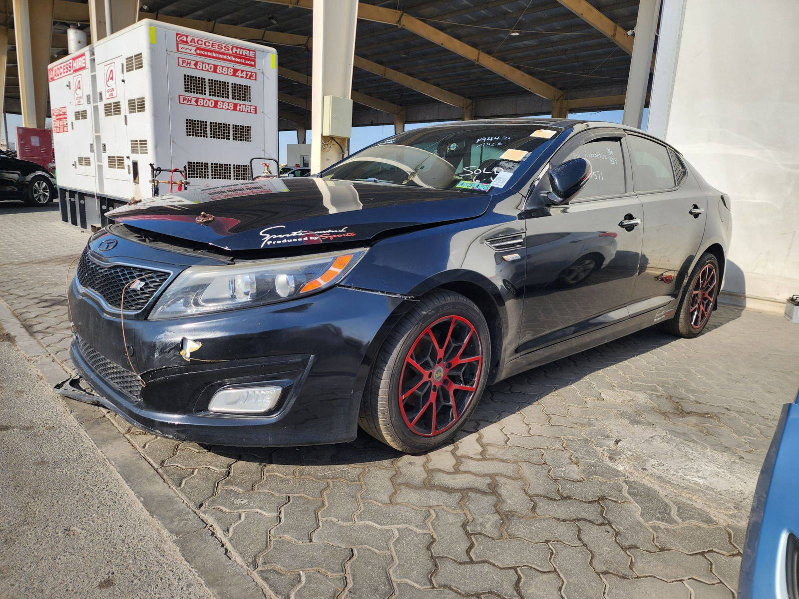 2014 KIA OPTIMA — 117633 Miles — Lot EG335419 — Souq - Marhaba Auctions Used Cars - Image 4