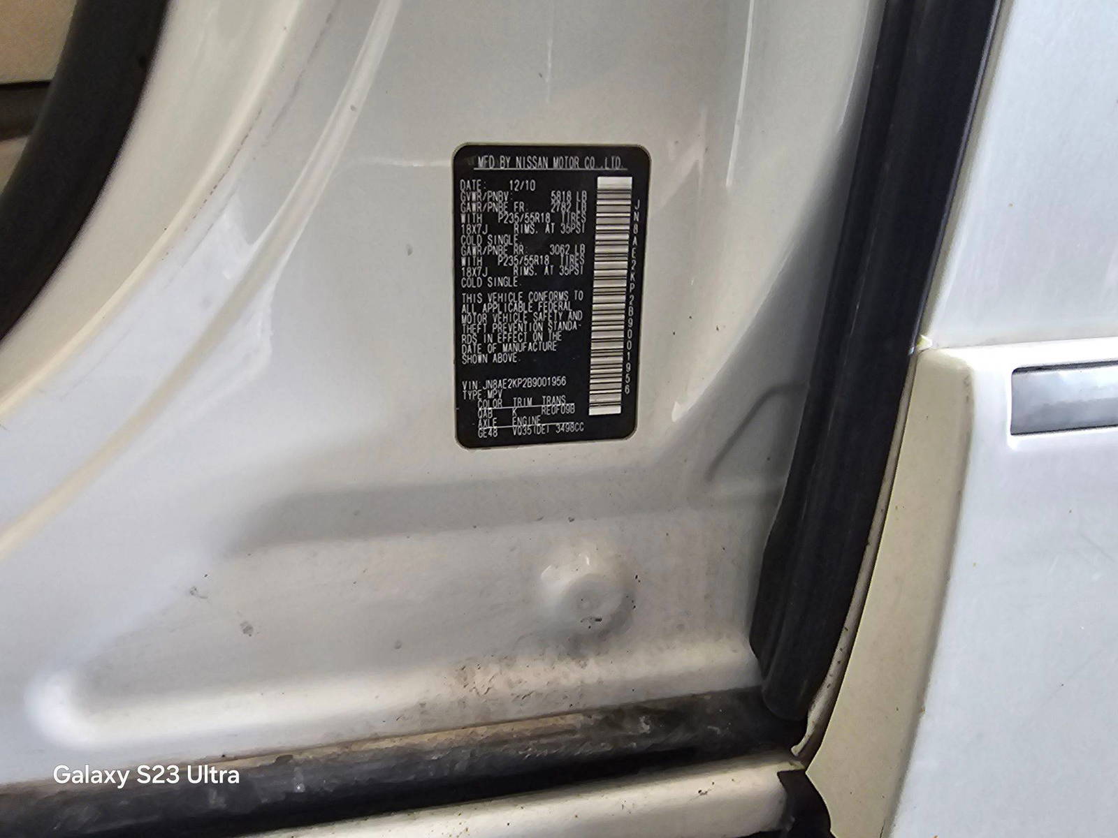 NISSAN QUEST 2011 - Marhaba Auction Used Cars - Image 8