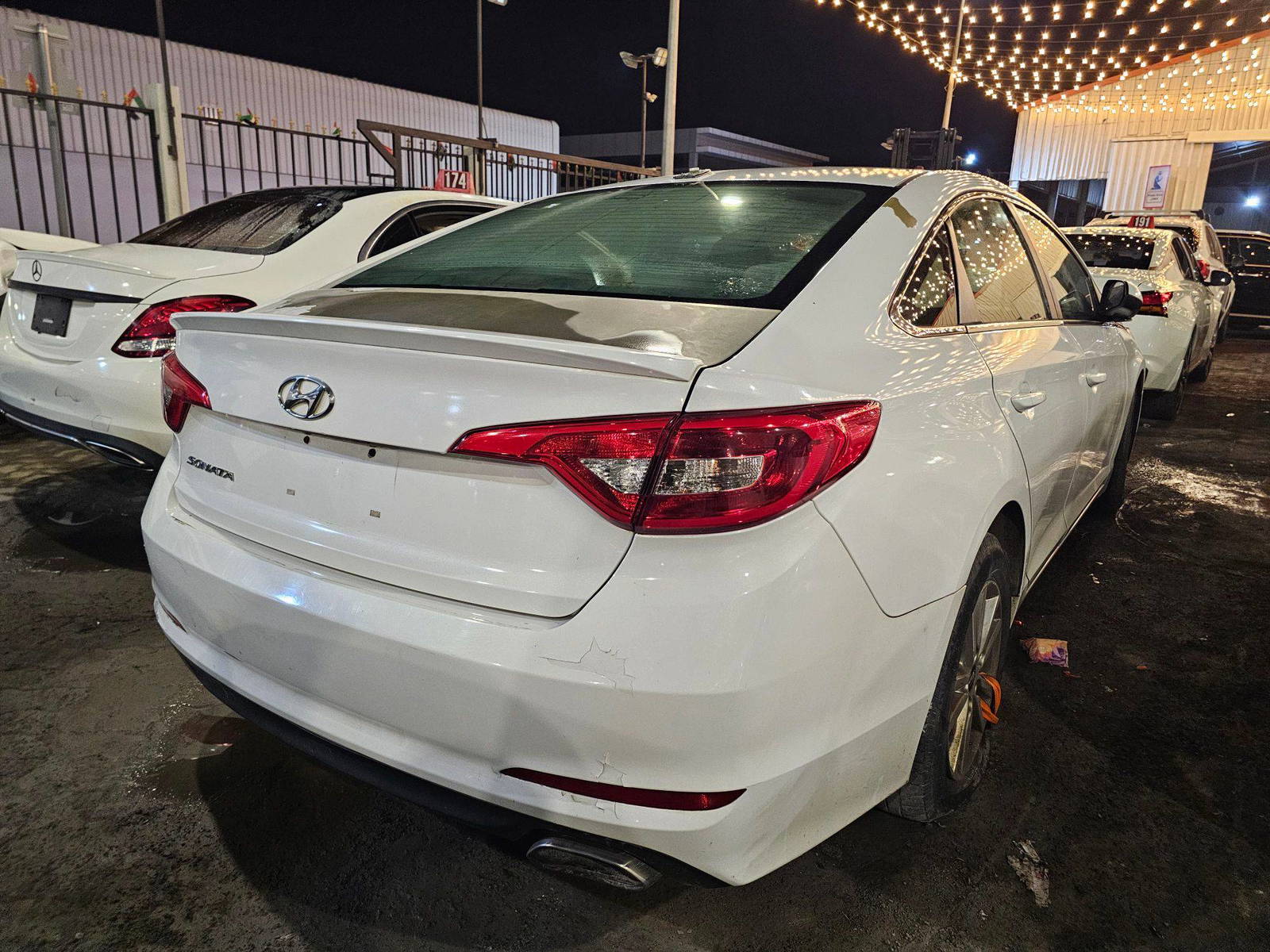 2015 HYUNDAI SONATA — 163080 Miles — Lot H221422 — Main - Marhaba Auctions Used Cars - Image 3
