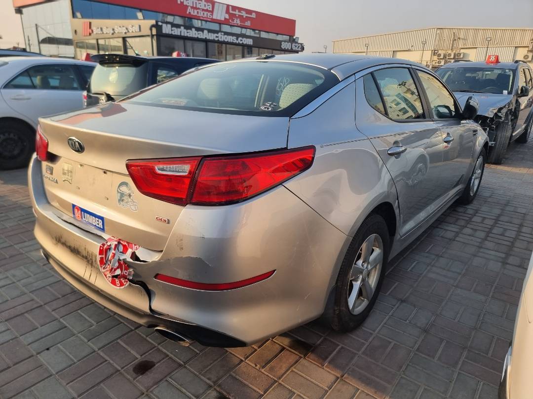 2015 KIA OPTIMA — 105645 Miles — Lot 125487 — Ind. 12 - Marhaba Auctions Used Cars - Image 4
