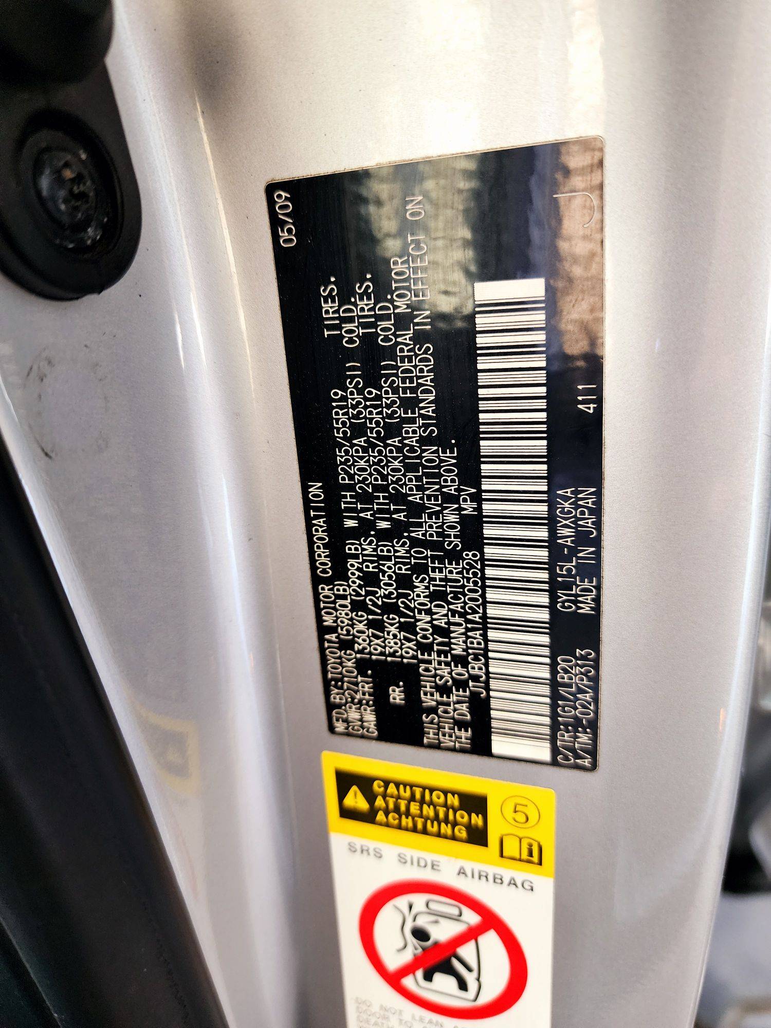 2010 LEXUS RX 450H — 317582 Miles — Lot A2005528 — Souq - Marhaba Auctions Used Cars - Image 10