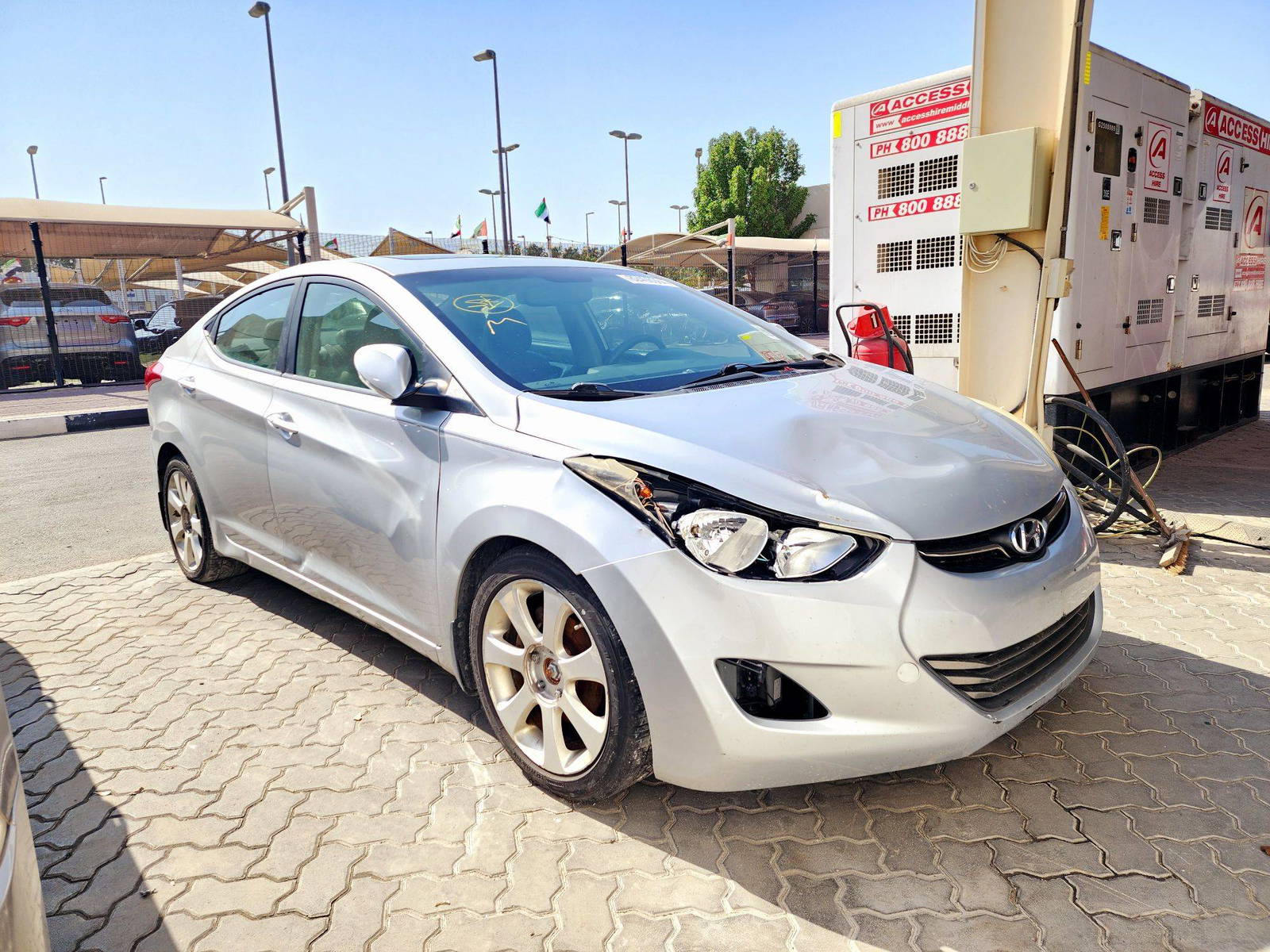 2012 HYUNDAI ELANTRA — 131407 Miles — Lot 82406984 — Souq - Marhaba Auctions Used Cars - Image 4