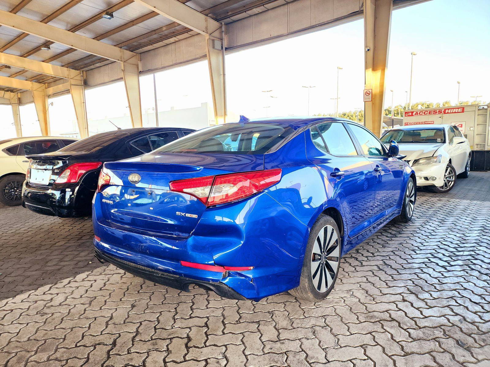 2013 KIA OPTIMA — 133527 Miles — Lot 68057434 — Souq - Marhaba Auctions Used Cars - Image 3