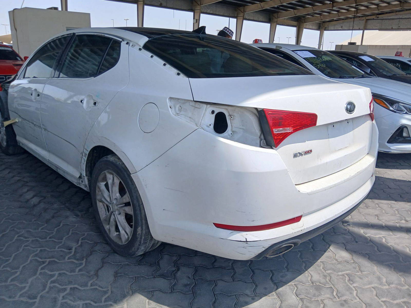 2012 KIA OPTIMA — 122598 Miles — Lot CG089984 — Souq - Marhaba Auctions Used Cars - Image 3